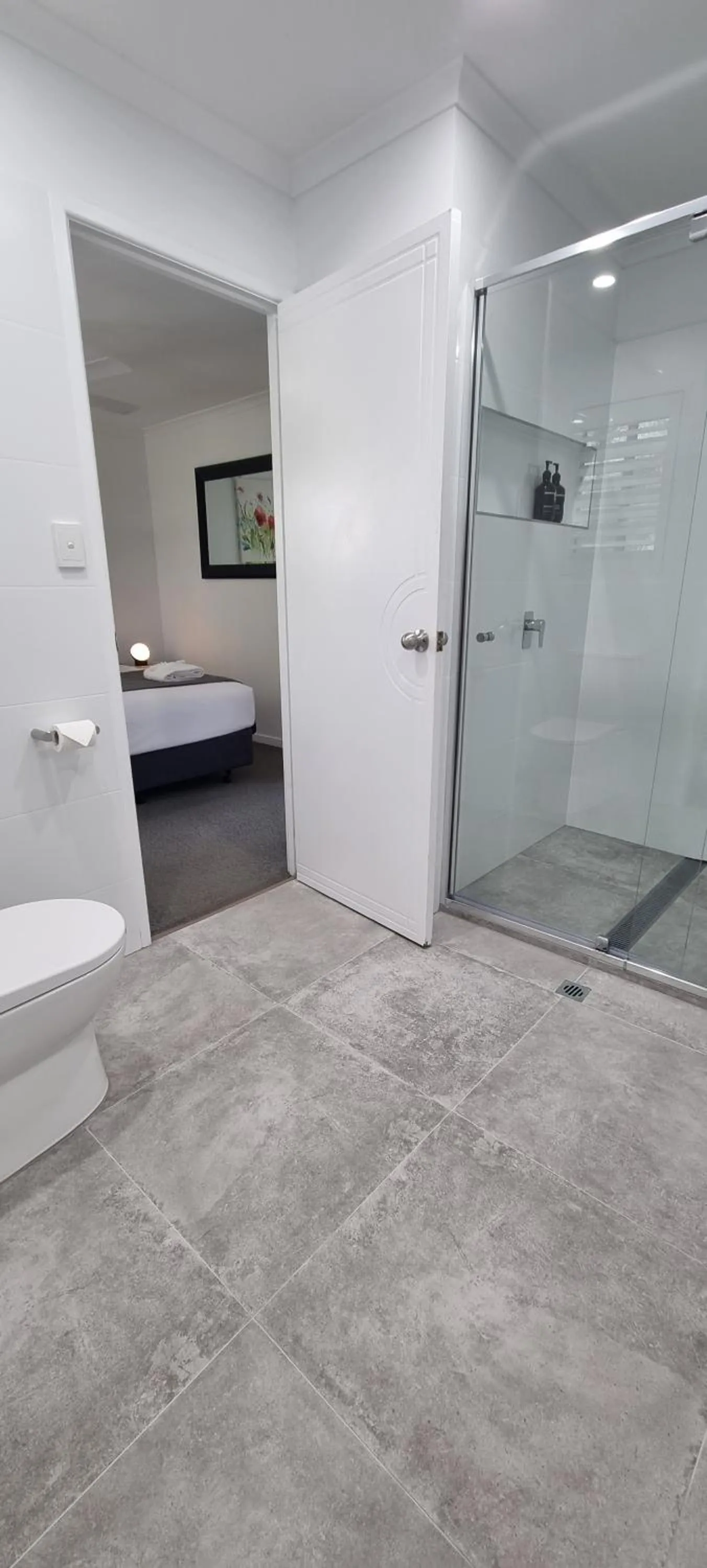 Shower in Noosa River Retreat Holiday Apartments