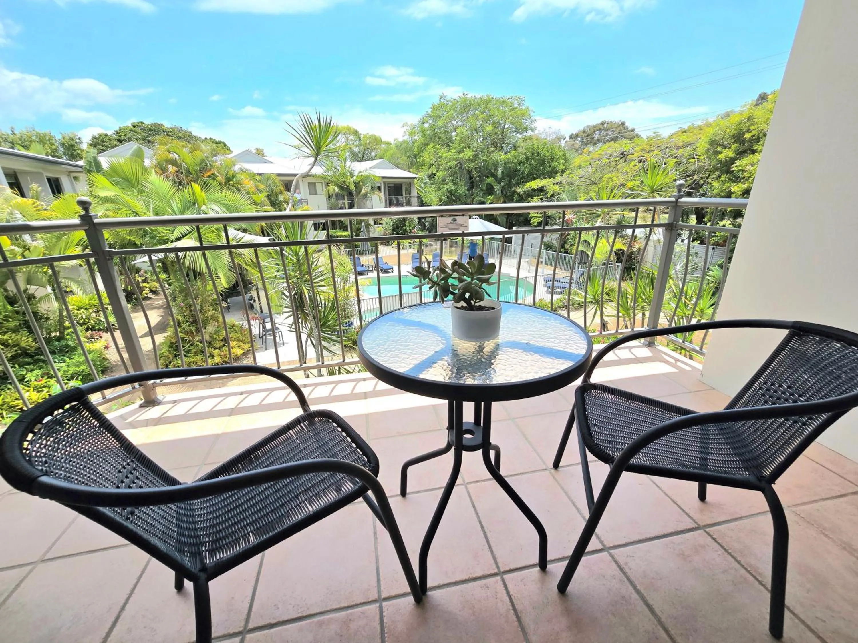 Balcony/Terrace in Noosa River Retreat Holiday Apartments