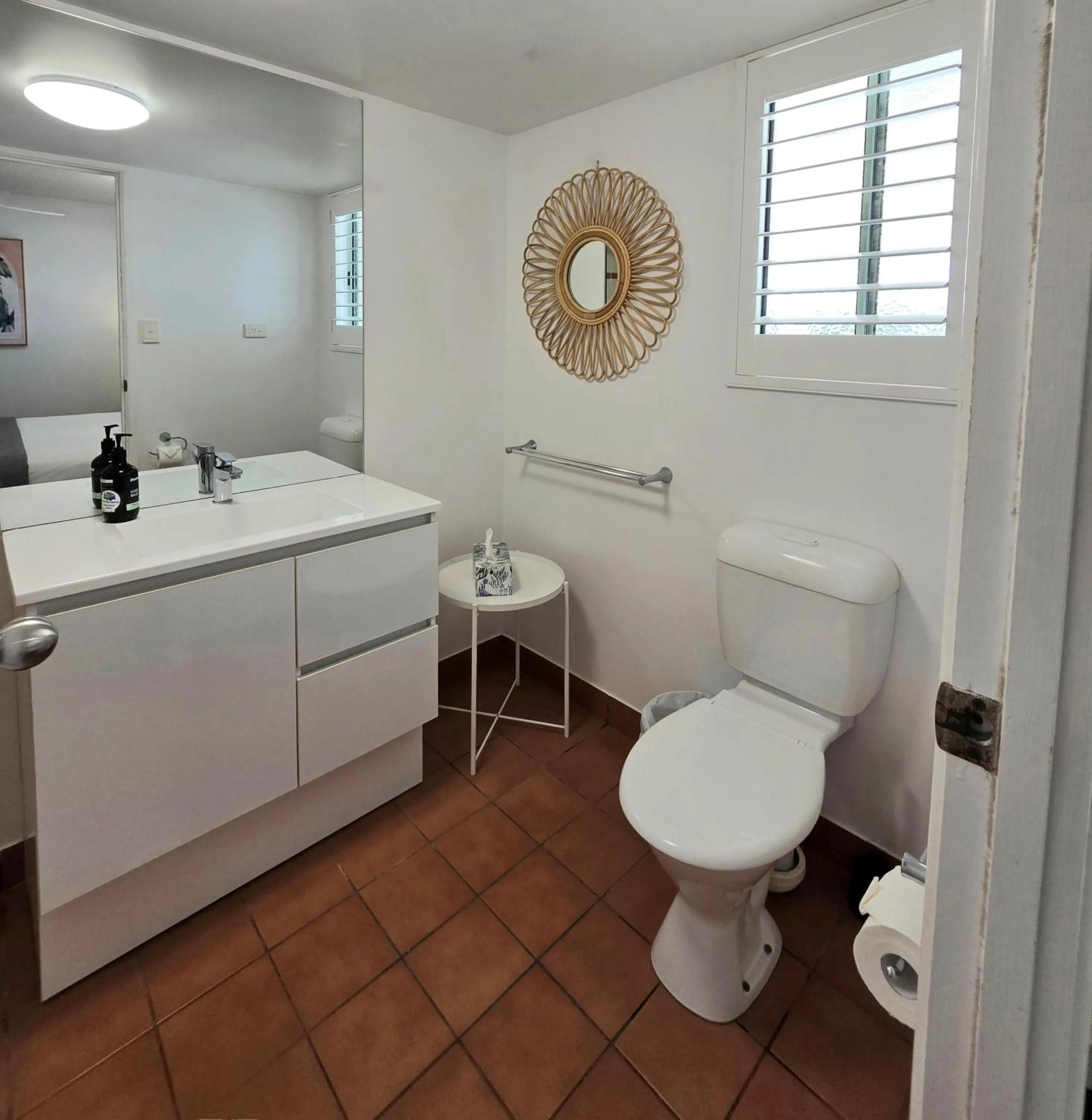 Shower in Noosa River Retreat Holiday Apartments