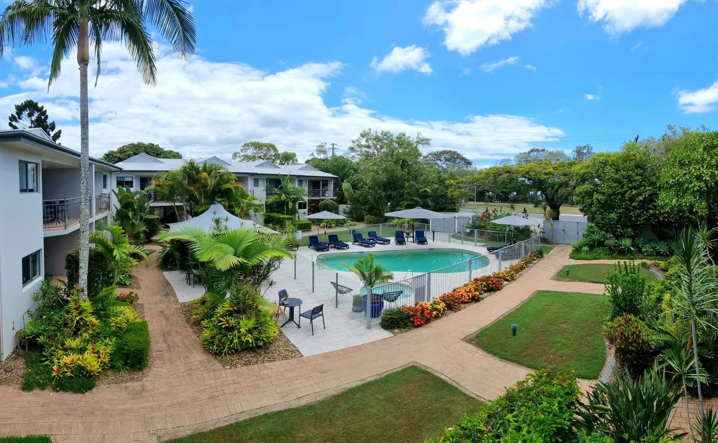 Garden in Noosa River Retreat Holiday Apartments