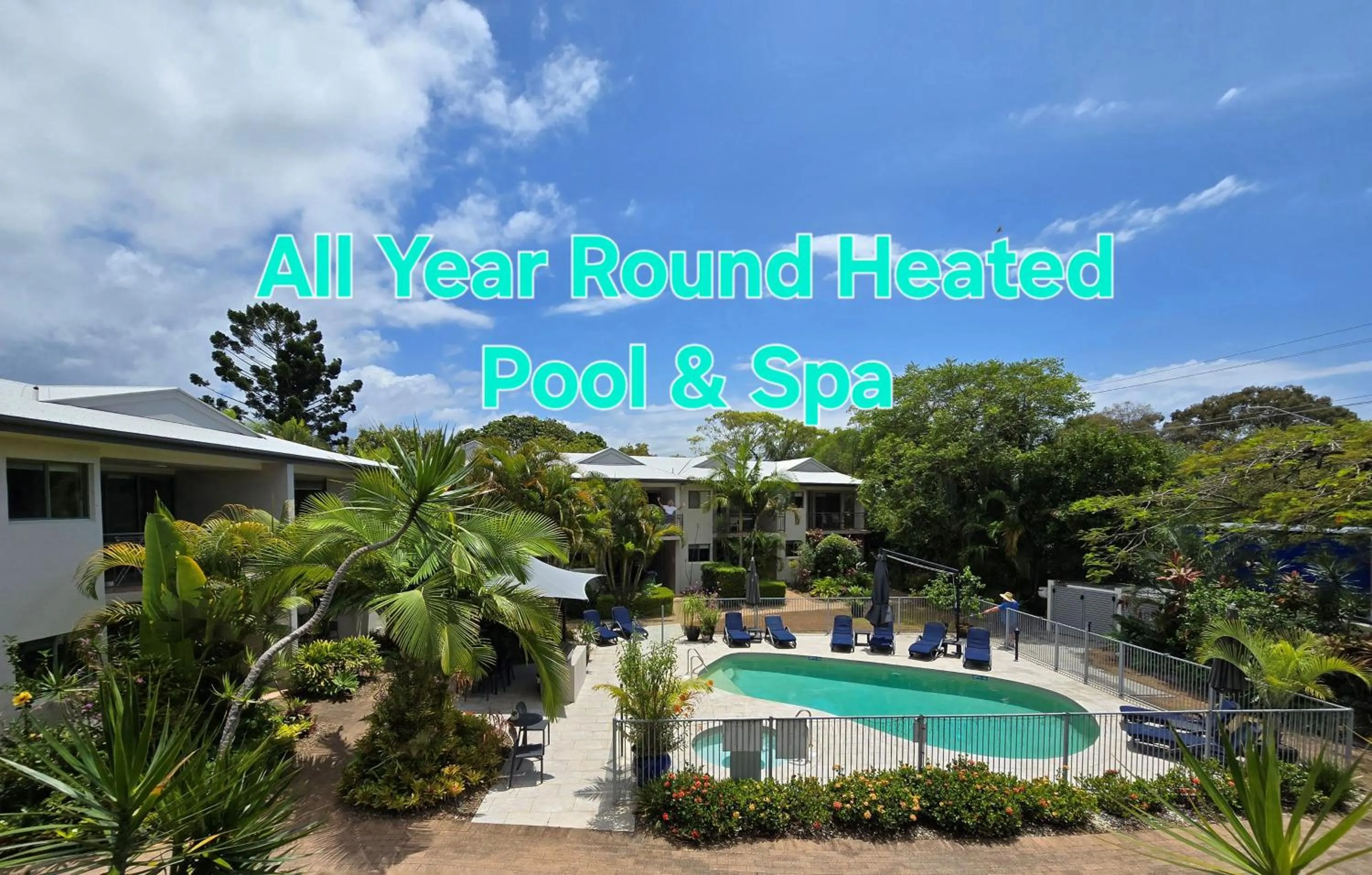 Swimming pool in Noosa River Retreat Holiday Apartments