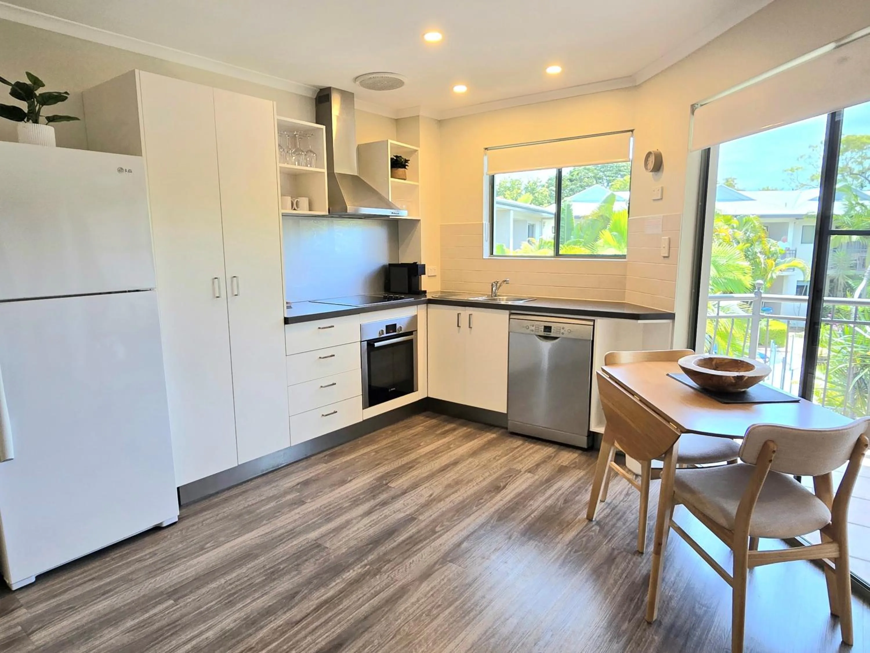 Pool view in Noosa River Retreat Holiday Apartments