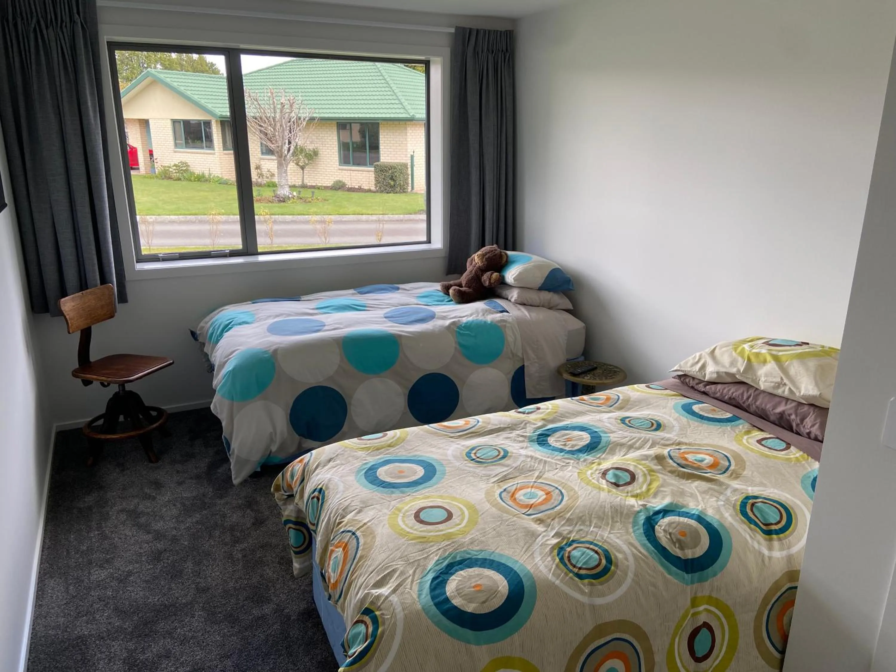Bed in Red Tussock Motel