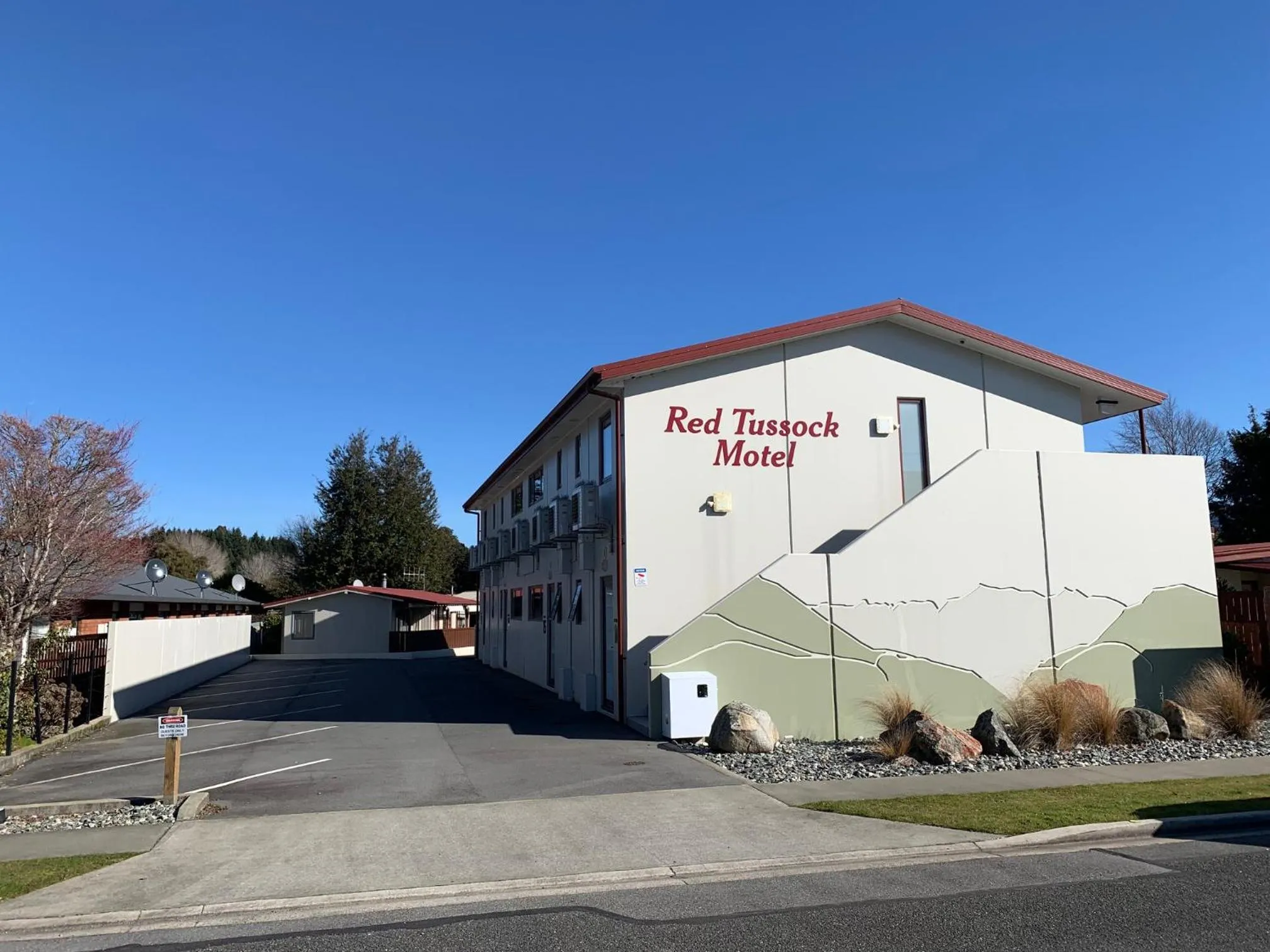 Property building in Red Tussock Motel
