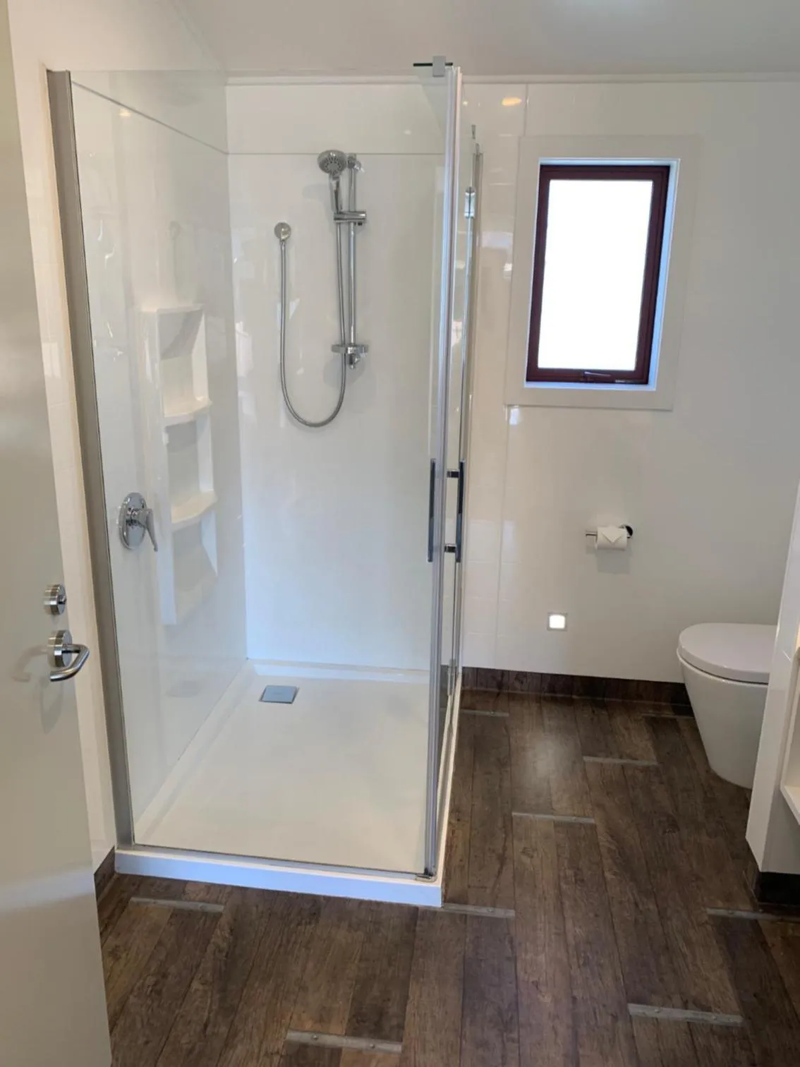 Shower in Red Tussock Motel