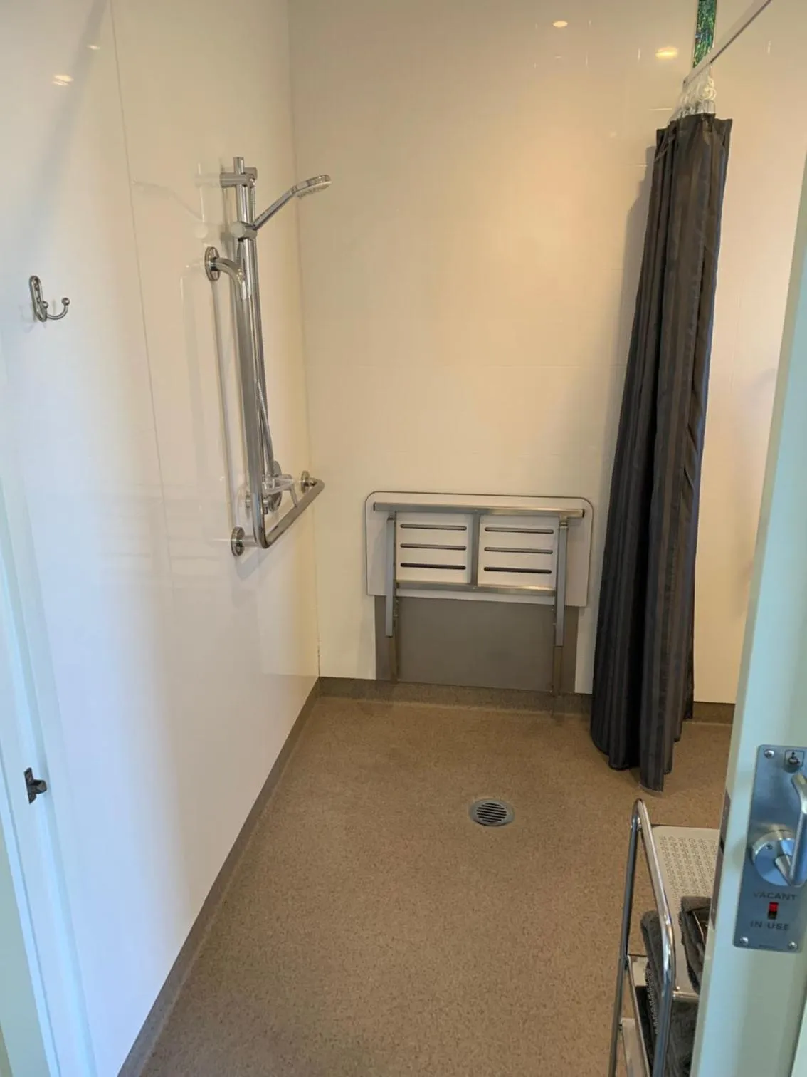 Shower in Red Tussock Motel