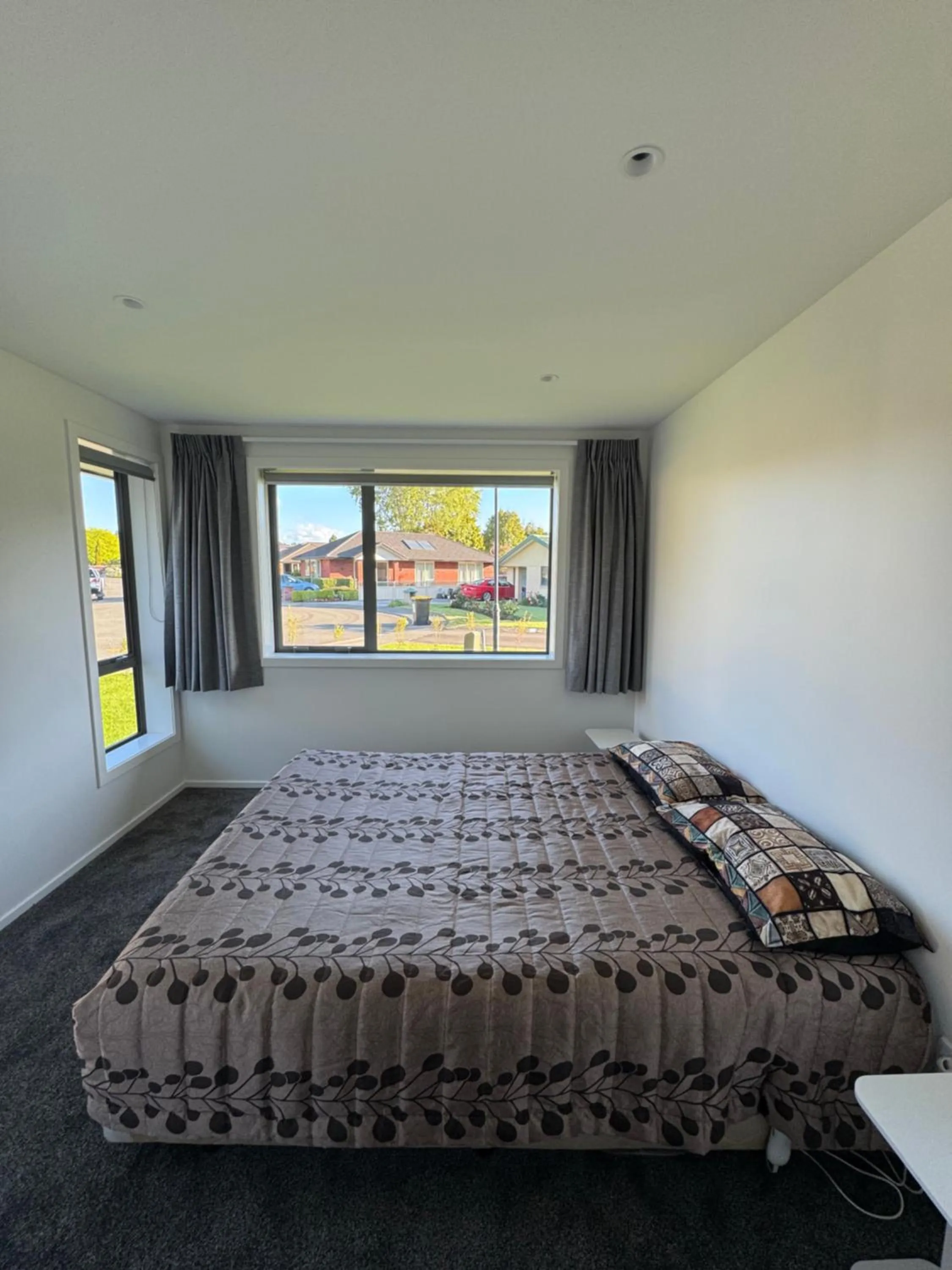 Bed in Red Tussock Motel