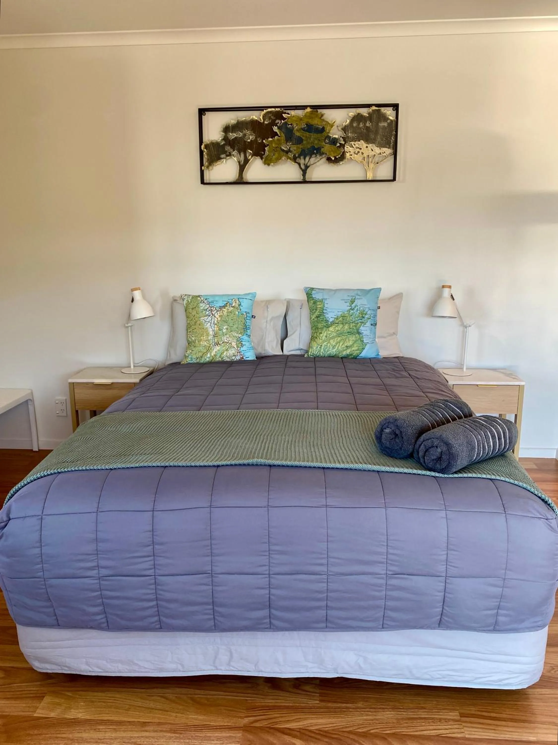 Bed in Terraced Chalets