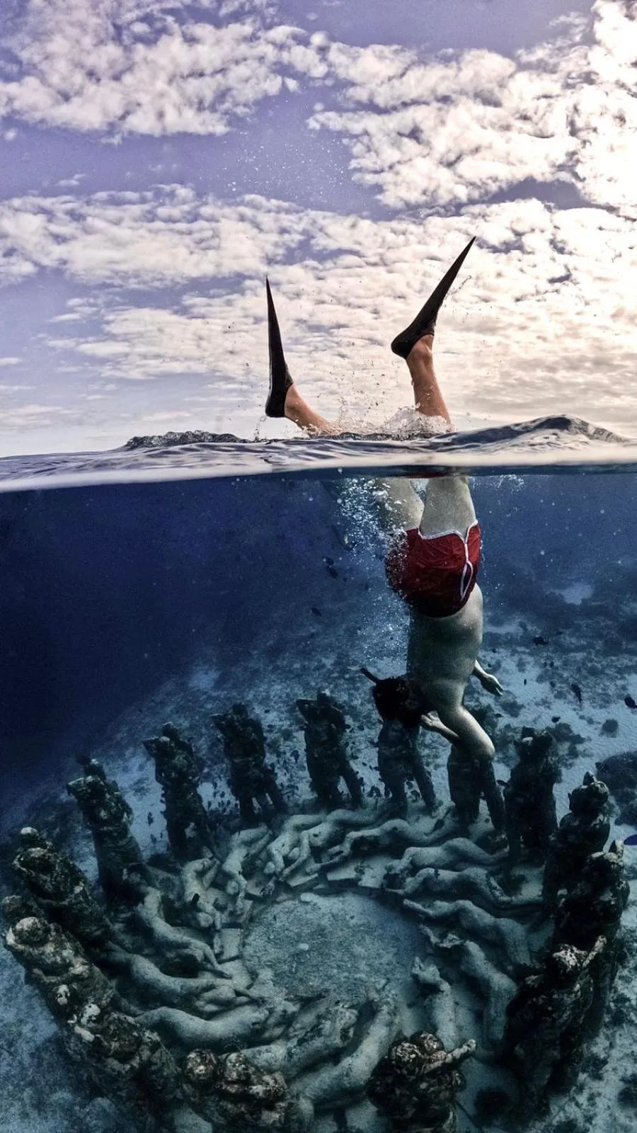 Natural landscape in Living Trawangan Hotel