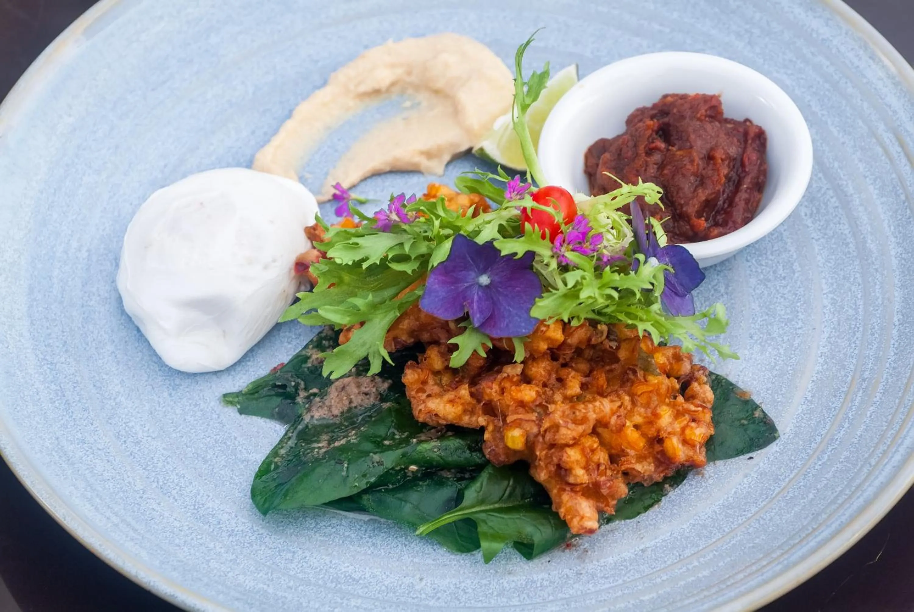 American breakfast in Sebatu Sanctuary Eco-resort