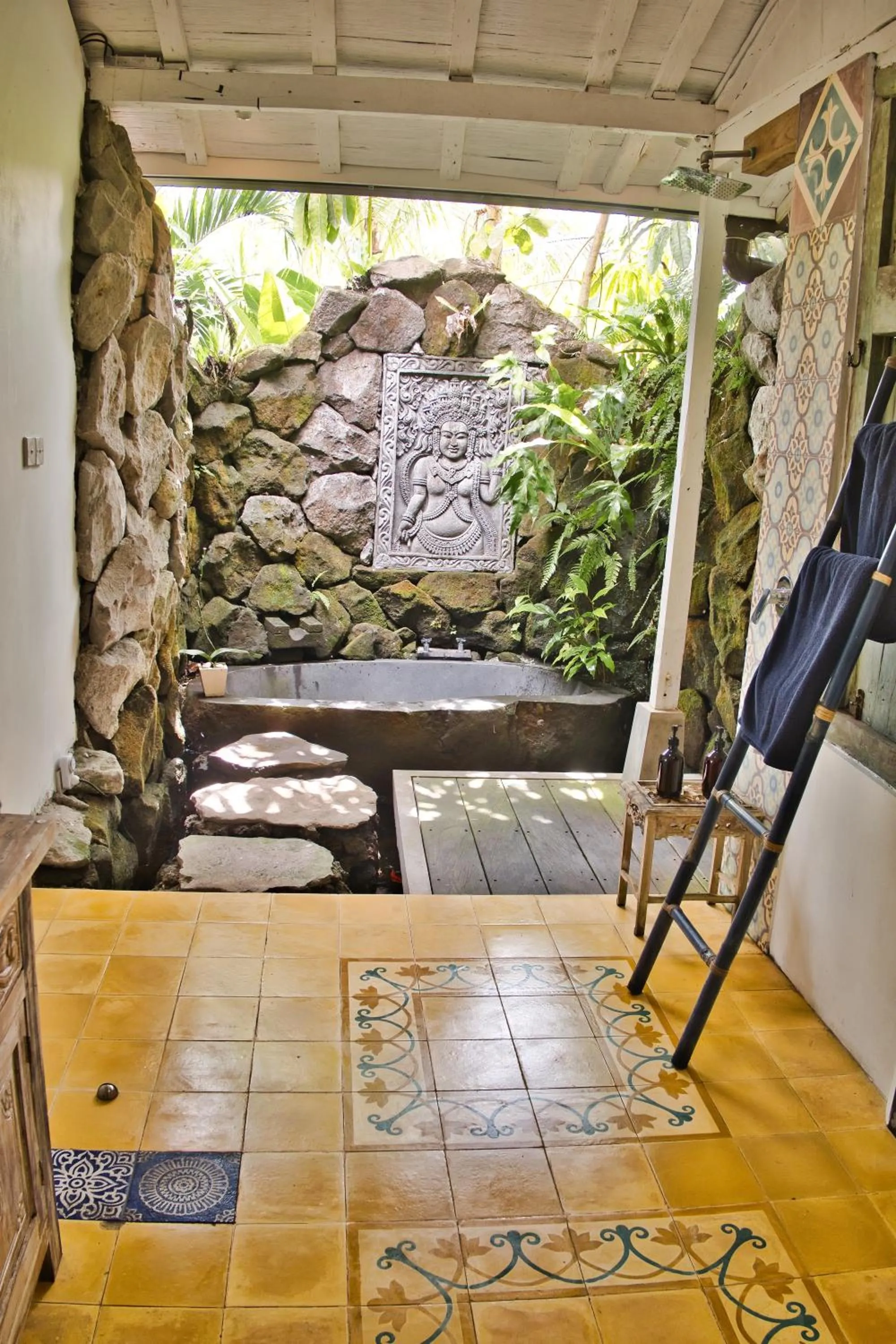 Bathroom in Sebatu Sanctuary Eco-resort