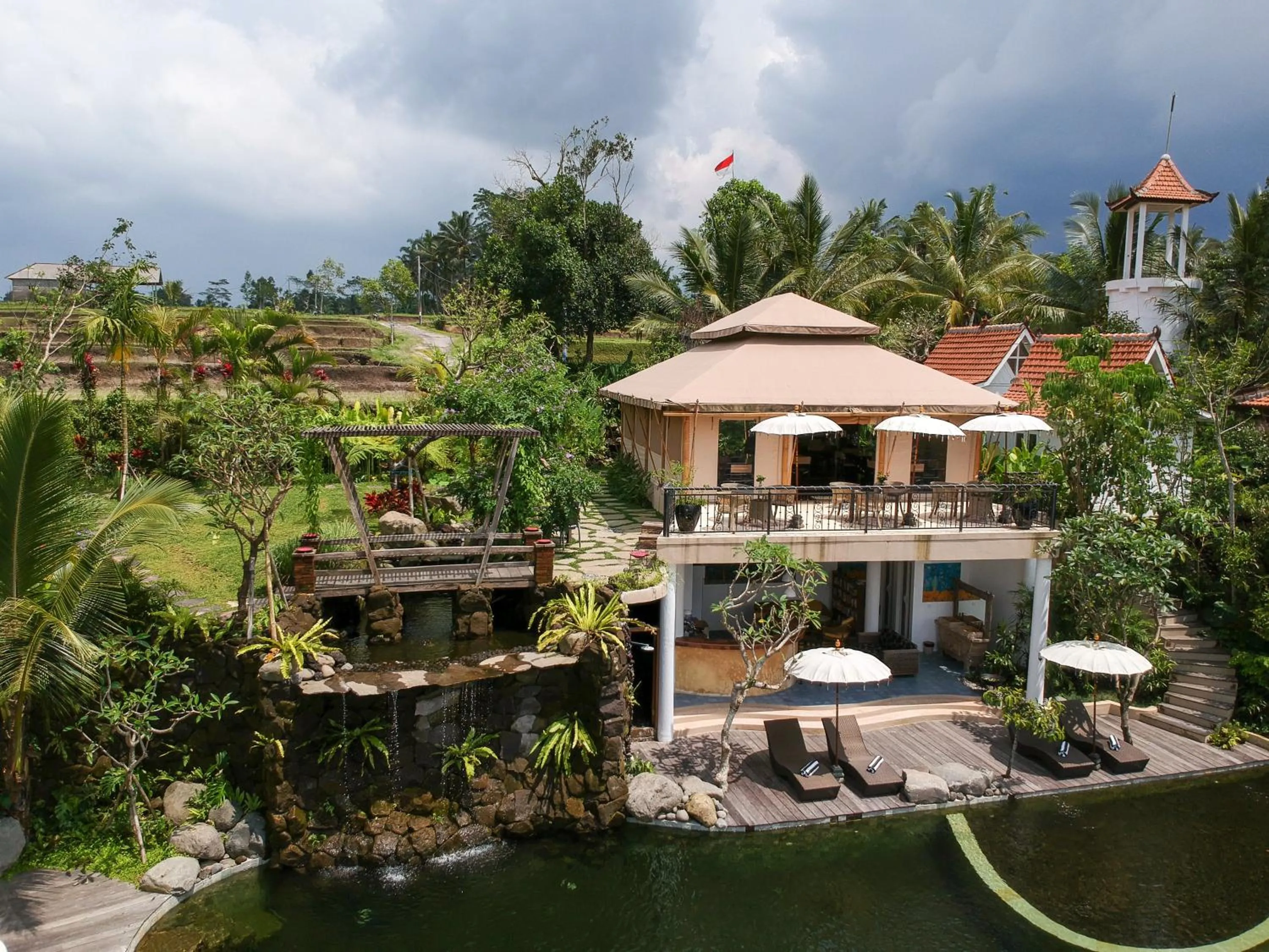 Restaurant/places to eat in Sebatu Sanctuary Eco-resort