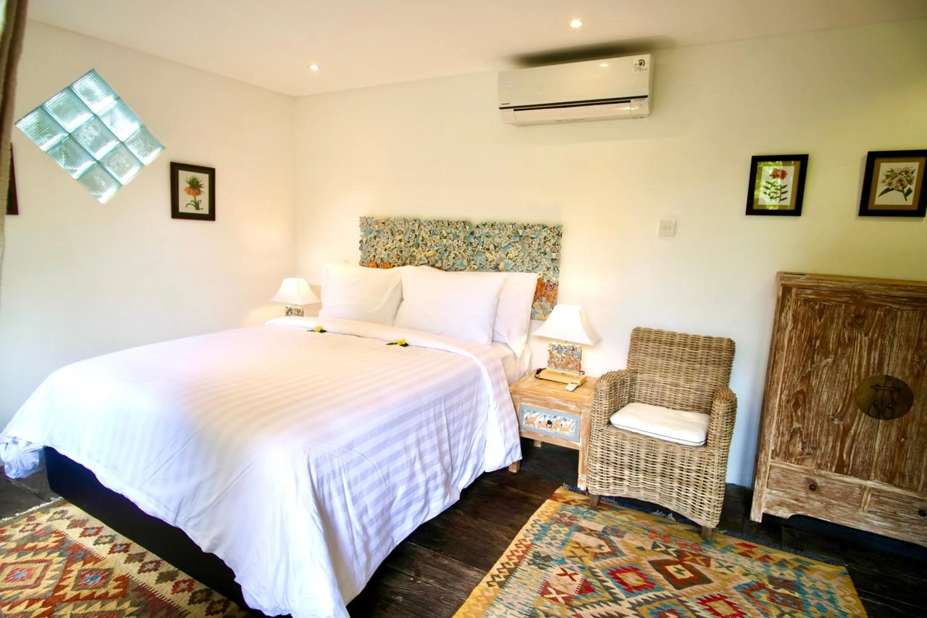 Bedroom in Sebatu Sanctuary Eco-resort