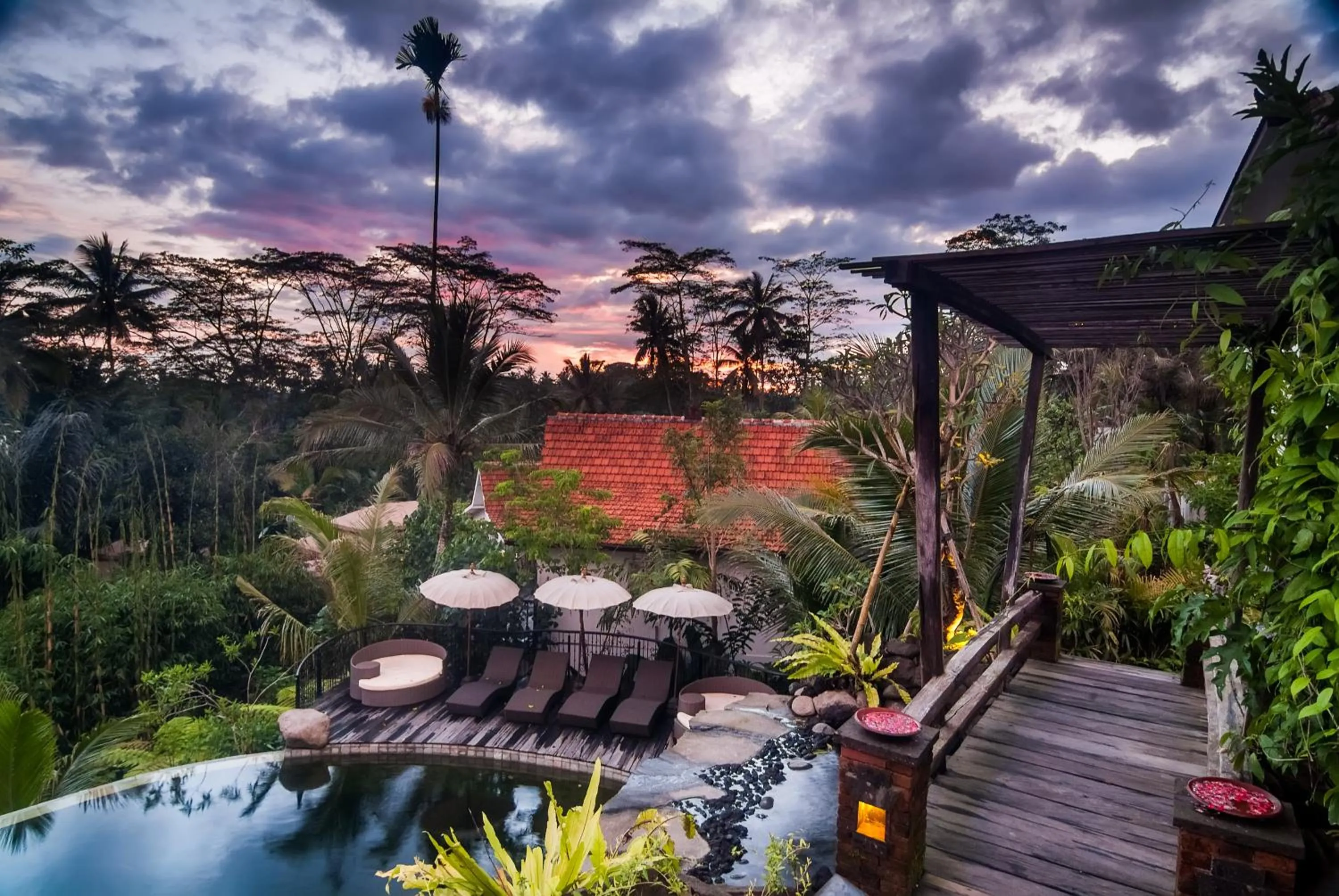 On site in Sebatu Sanctuary Eco-resort