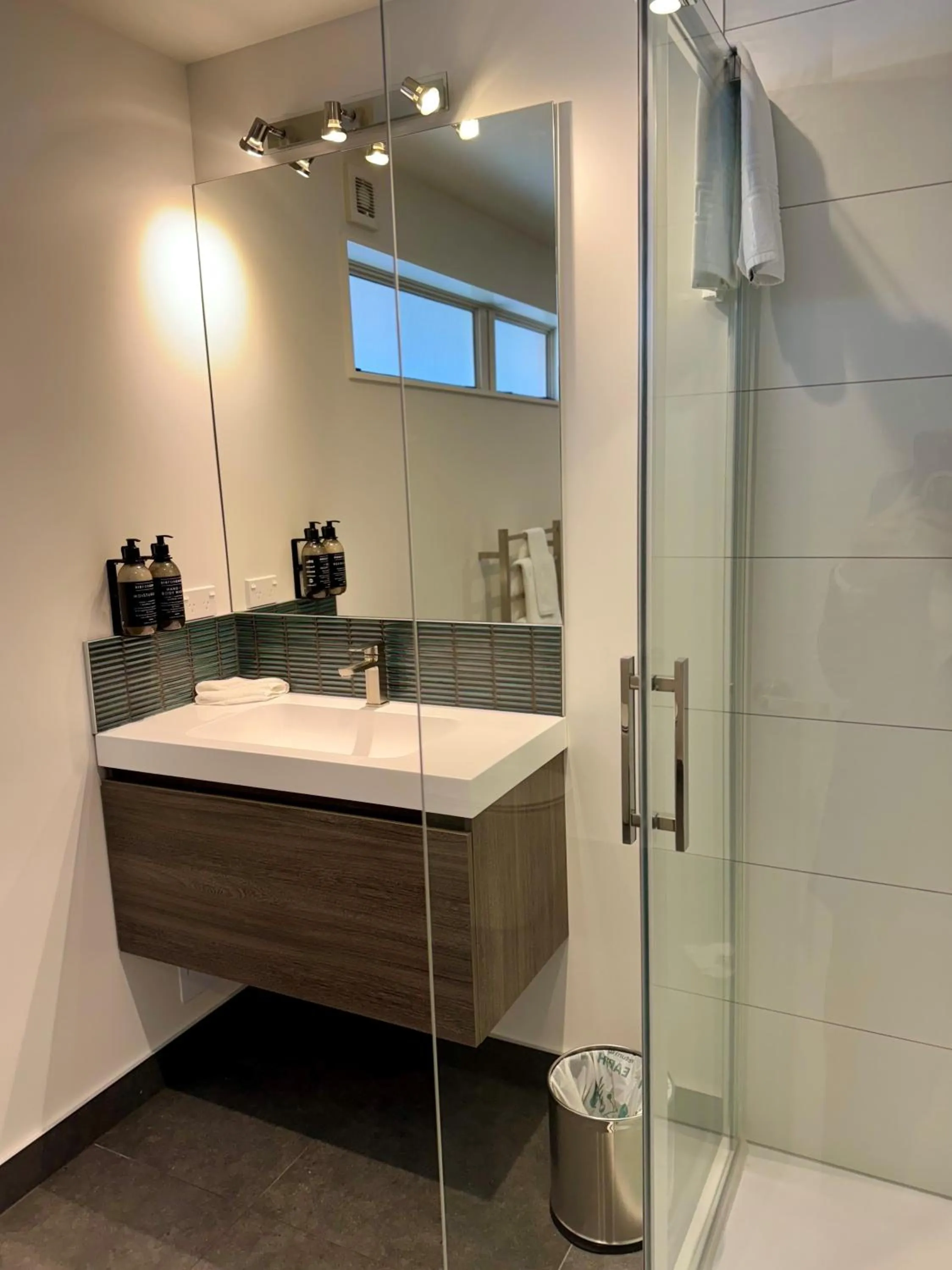 Bathroom in Homestead Villa Motel