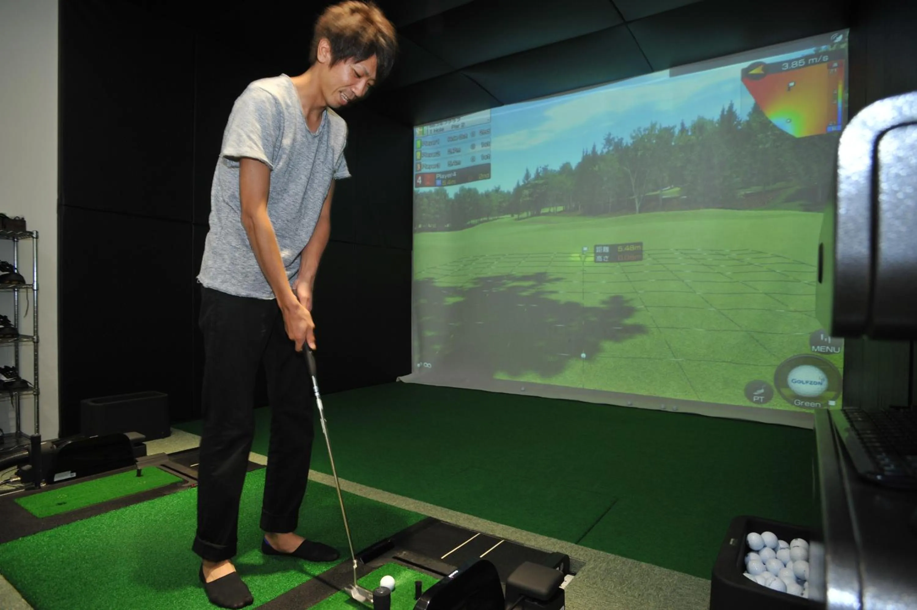 Golfcourse in Hotel Ikkeikaku