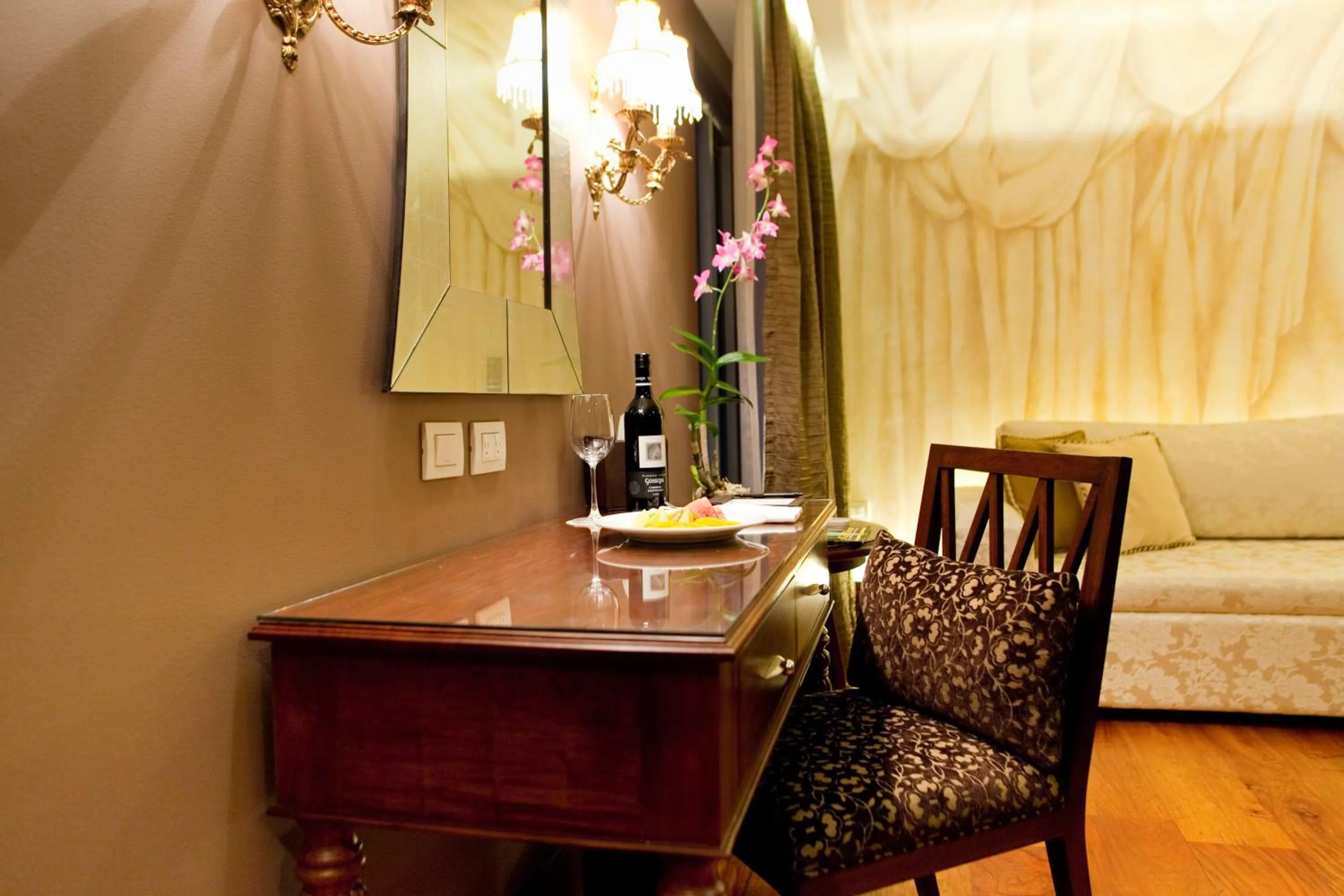 Decorative detail in Hotel Celeste Makati