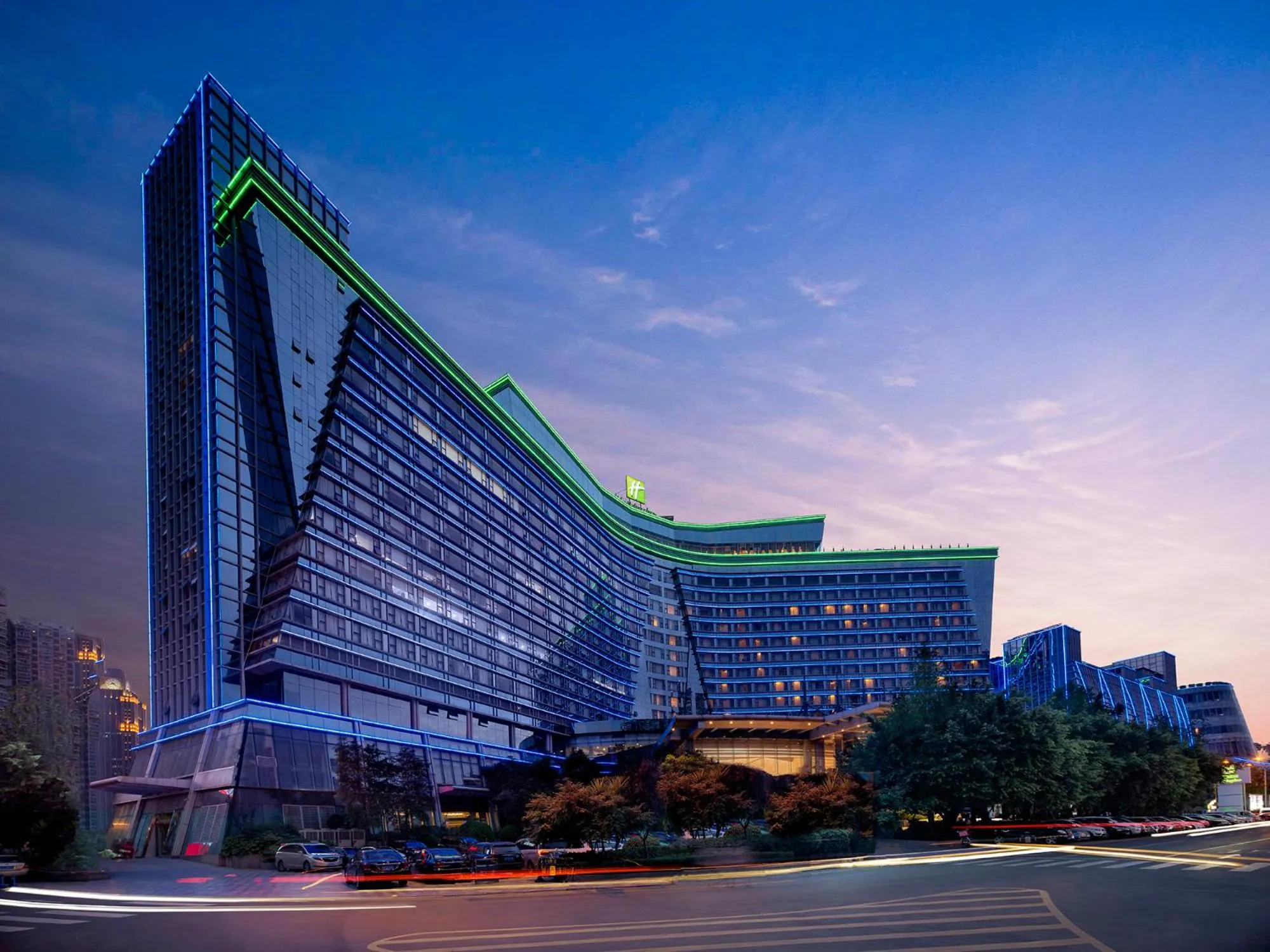 Property building in Holiday Inn Chengdu Century City West, an IHG Hotel