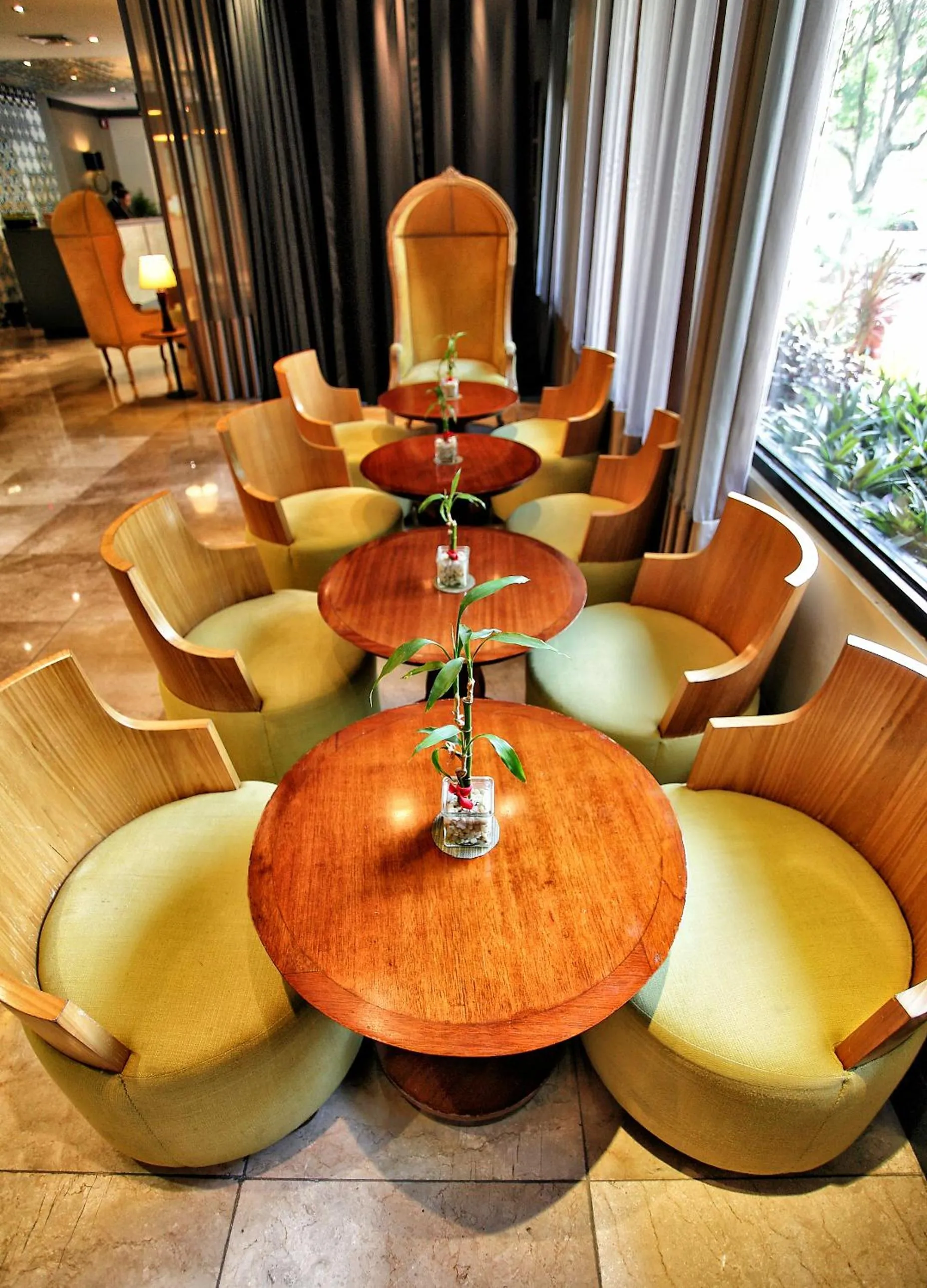 Lobby or reception in Parque España Residence Hotel