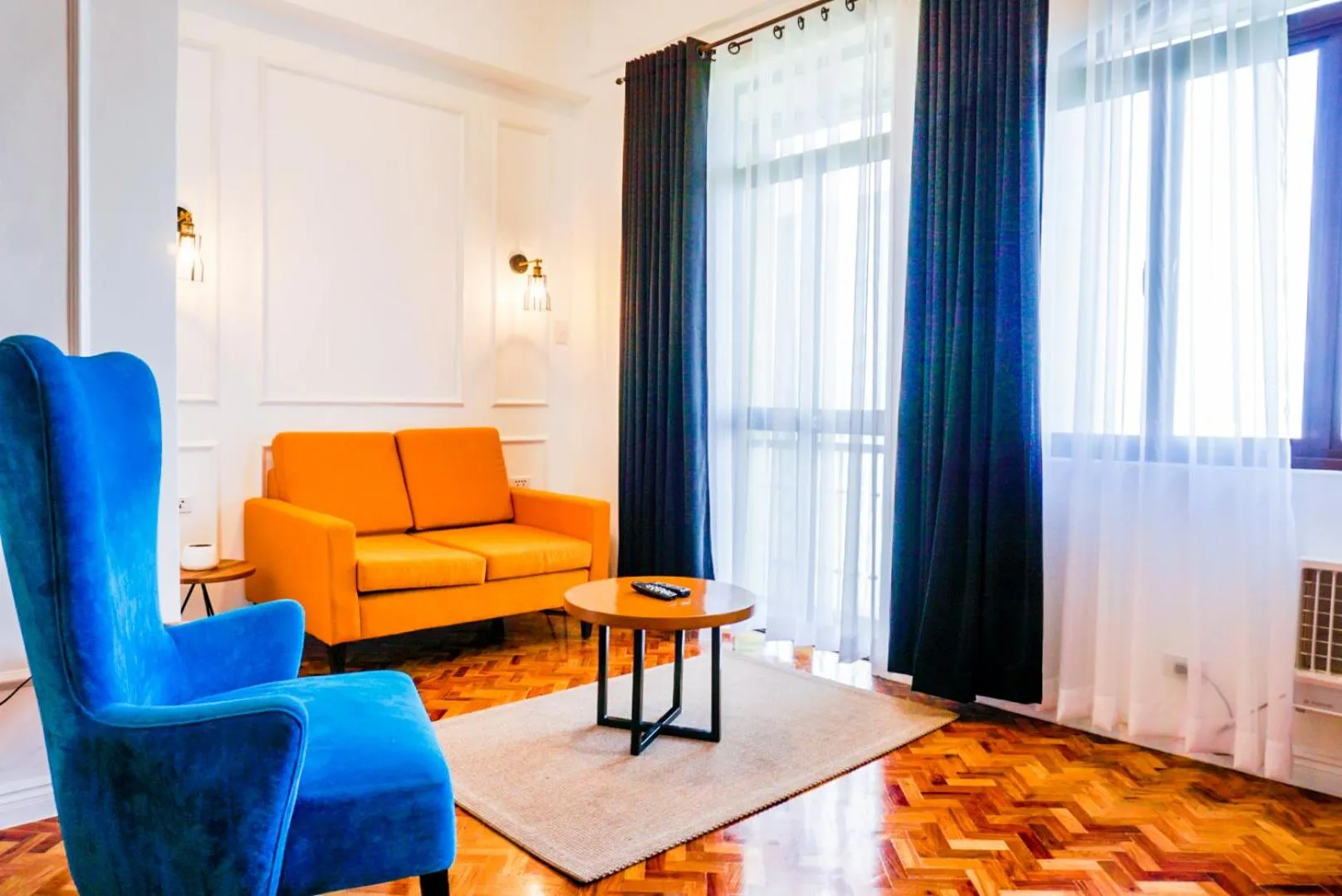 Living room in Parque España Residence Hotel