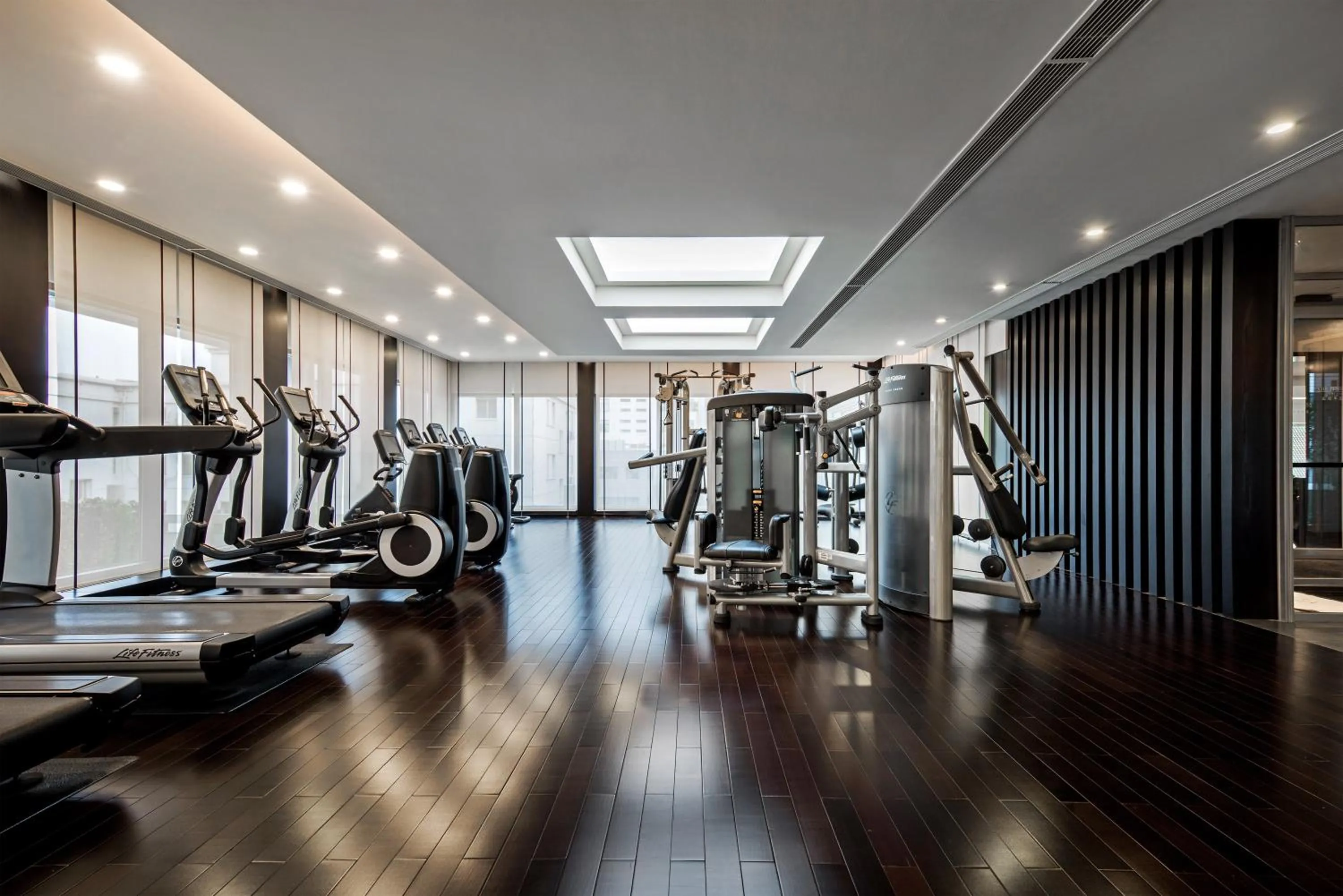 Fitness centre/facilities in The Peninsula Beijing