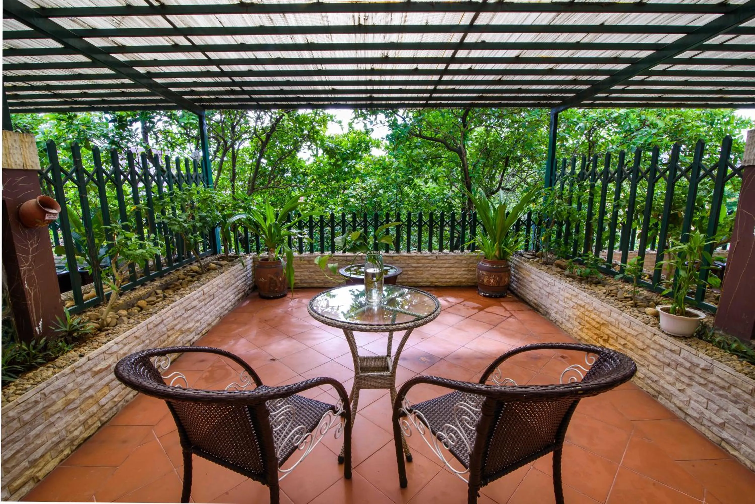 Garden in Mondial Hotel Hue