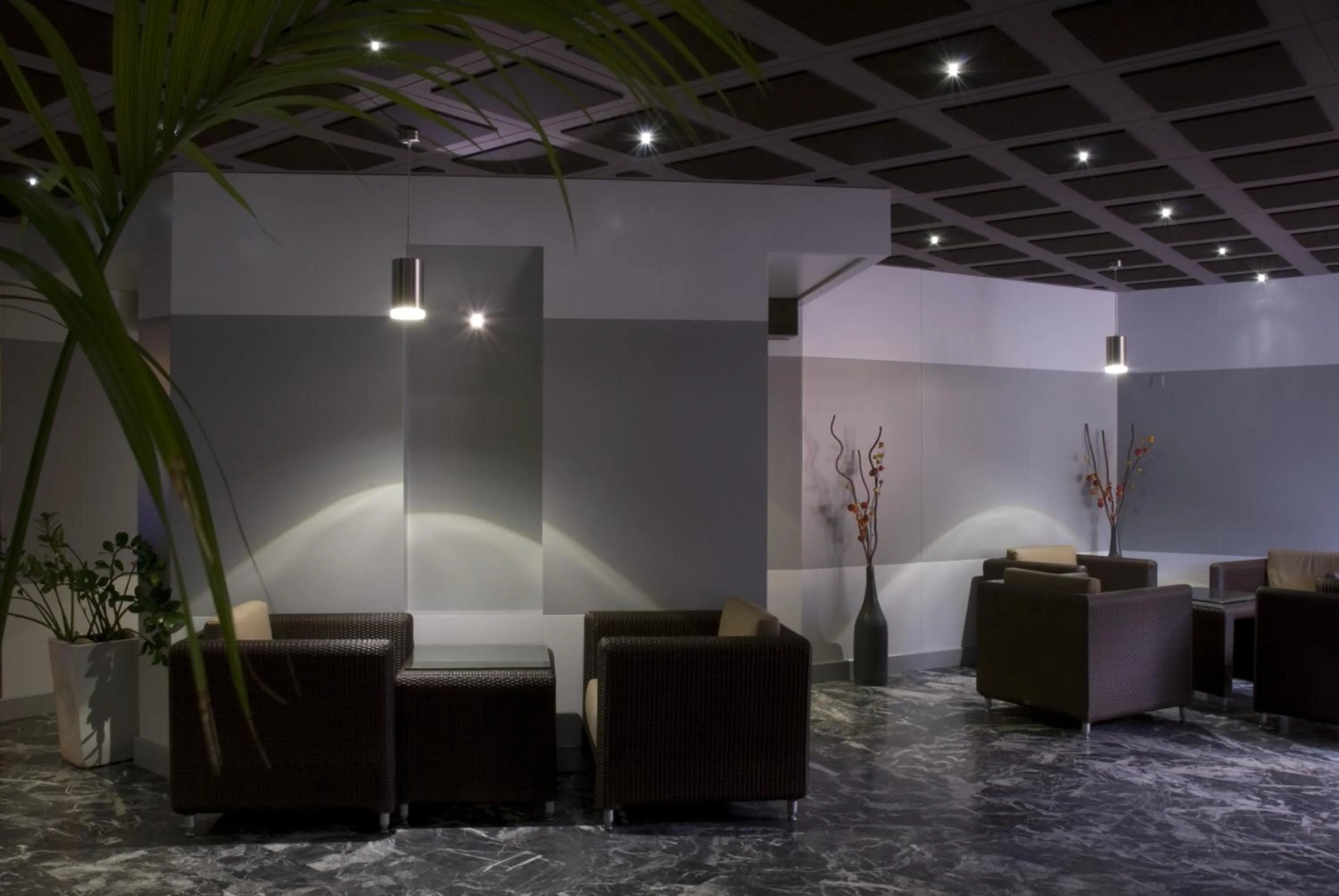 Lobby or reception in Hotel Restaurant La Porte d'Octodure