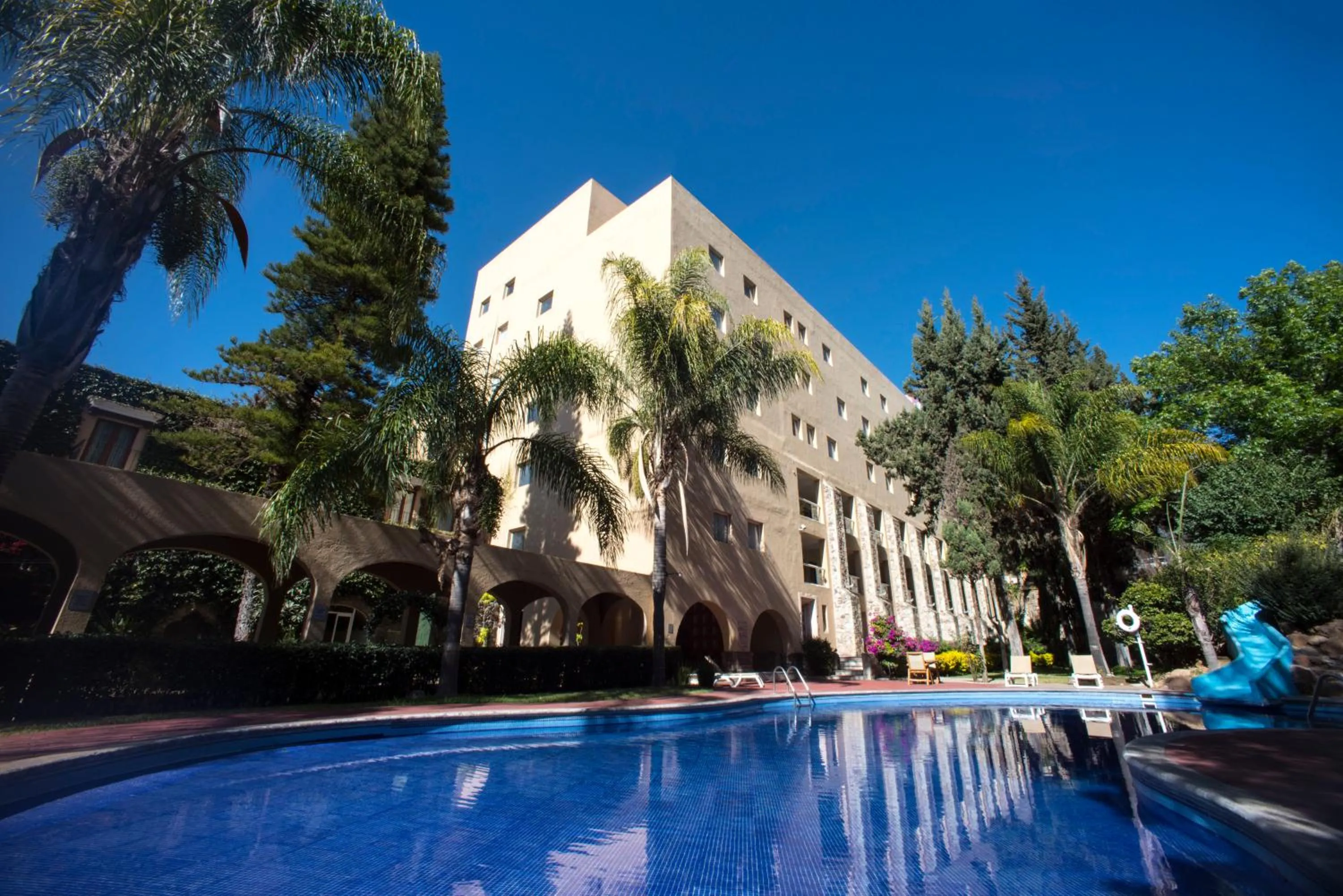 Property building in Hotel Ex-Hacienda San Xavier