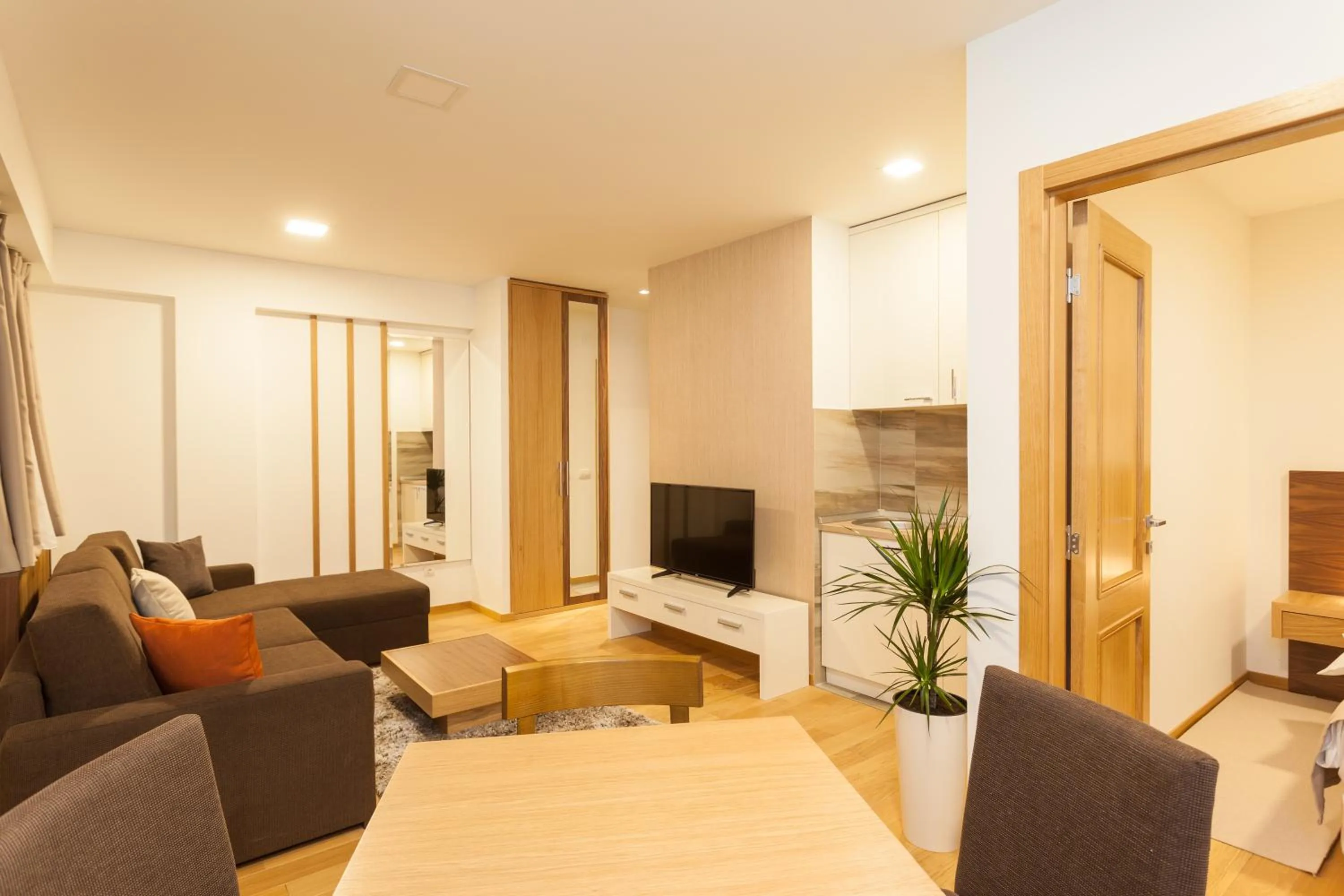 TV and multimedia in Vila Apartments Wellness&Spa