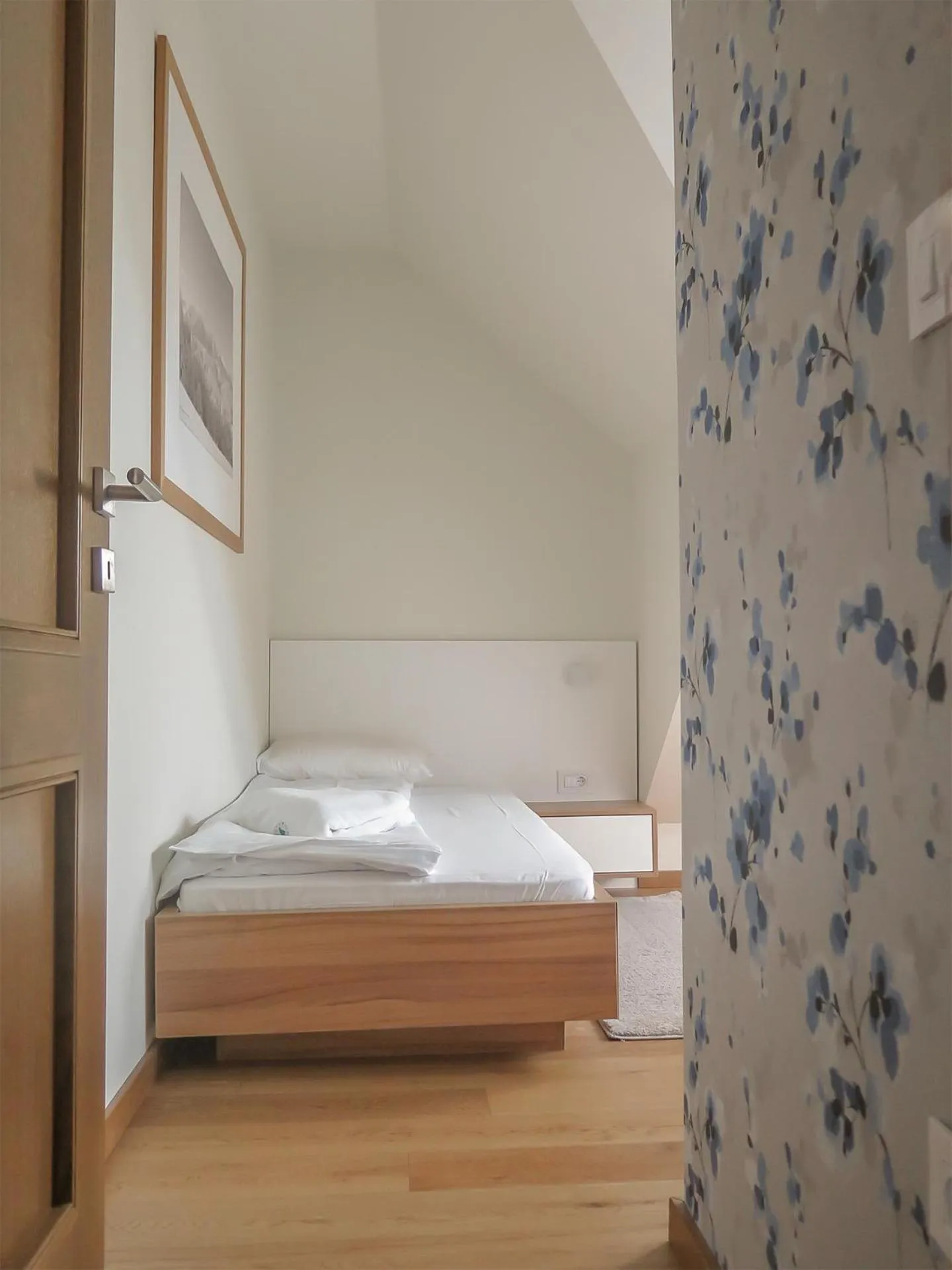 Bed in Vila Apartments Wellness&Spa