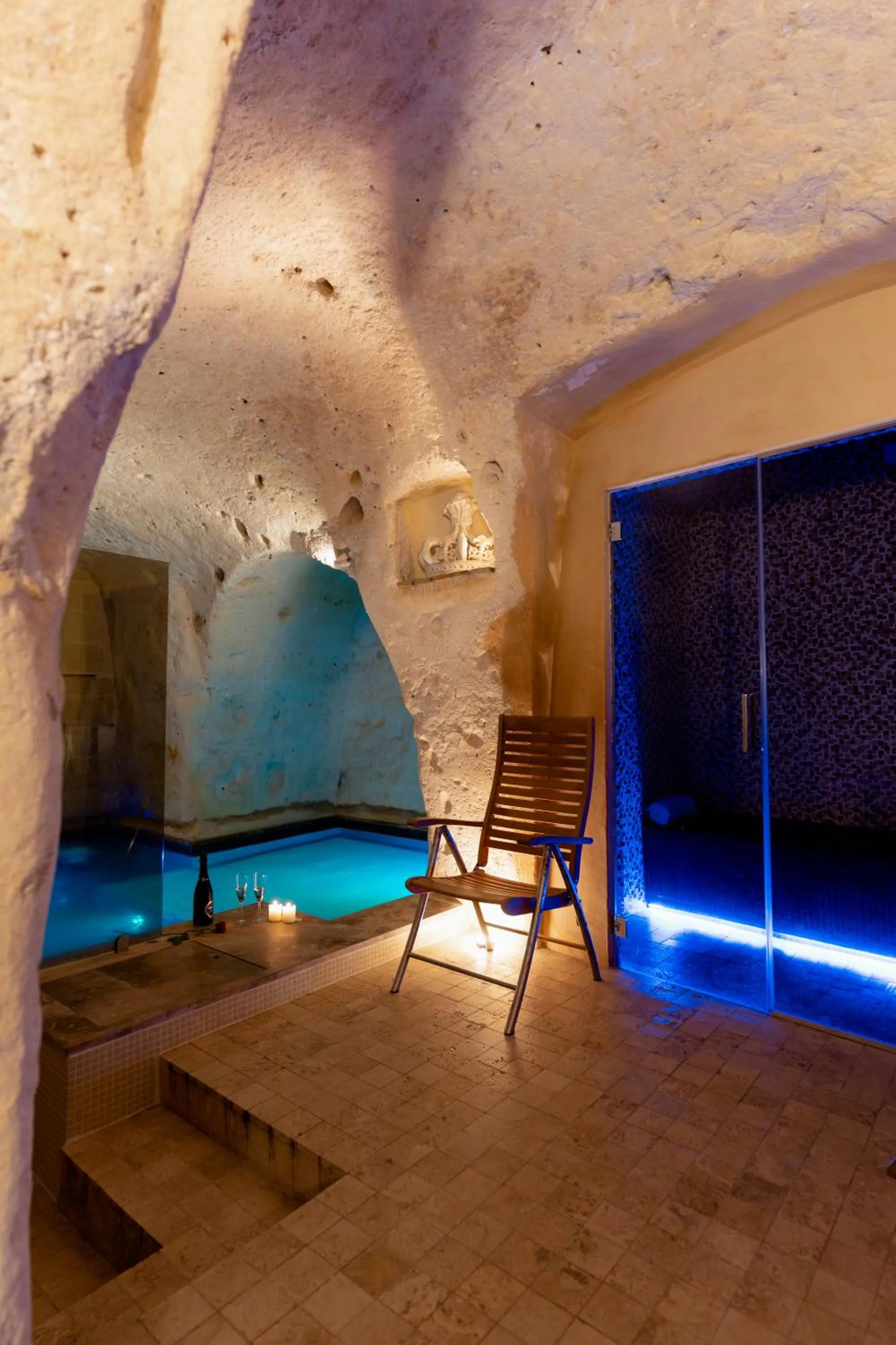 Spa and wellness centre/facilities in Thymus Residence nei Sassi