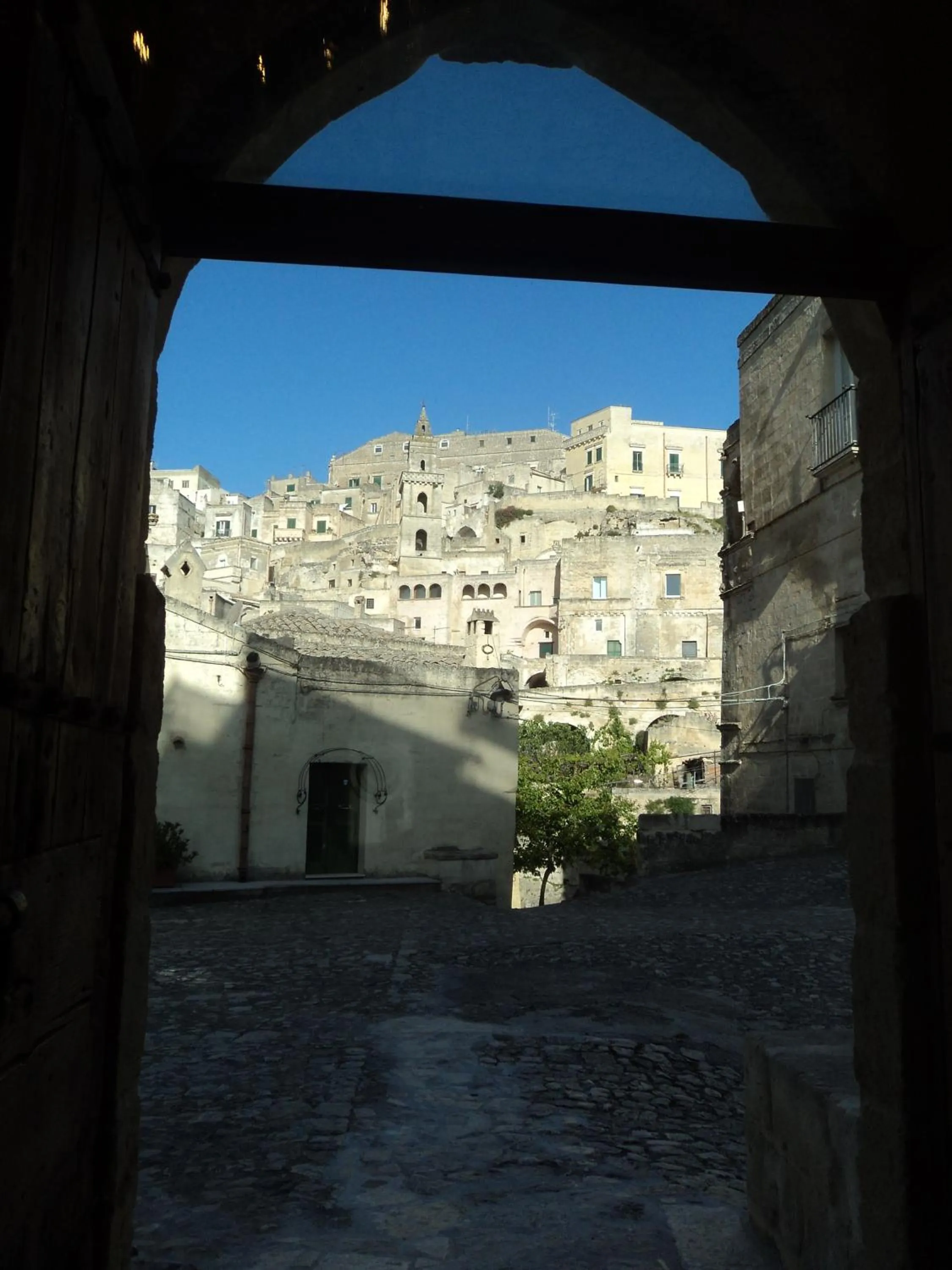 View (from property/room) in Thymus Residence nei Sassi