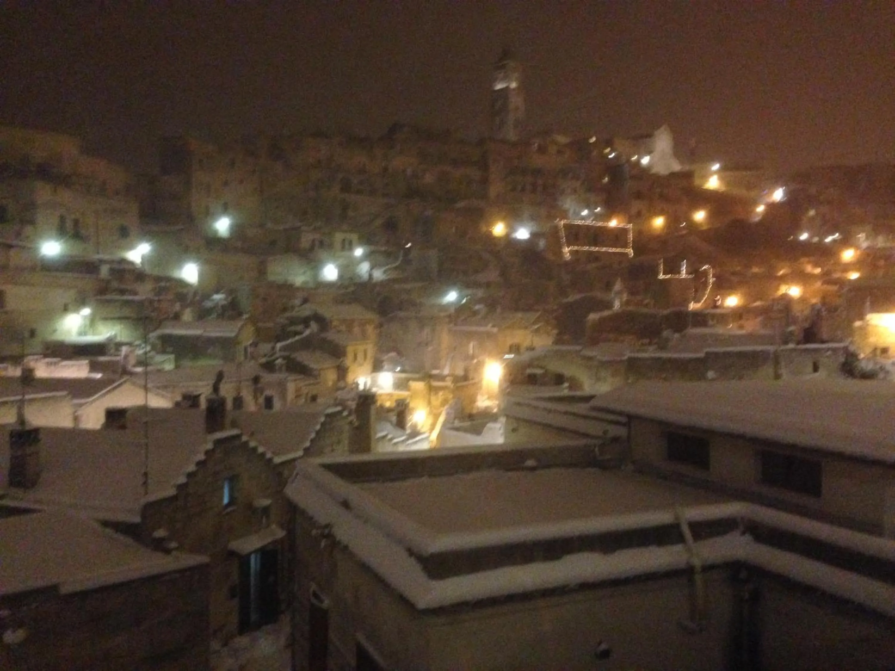 Night in Thymus Residence nei Sassi