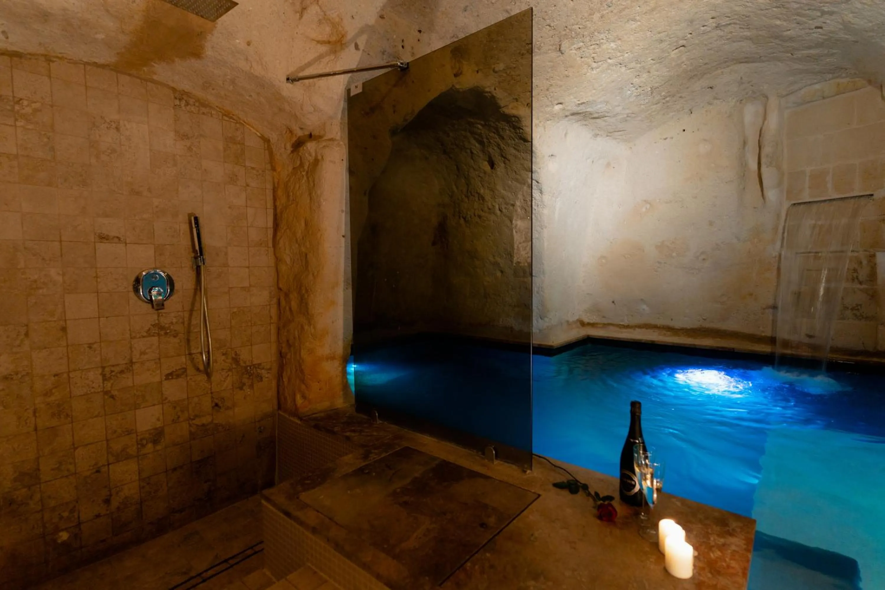 Spa and wellness centre/facilities in Thymus Residence nei Sassi