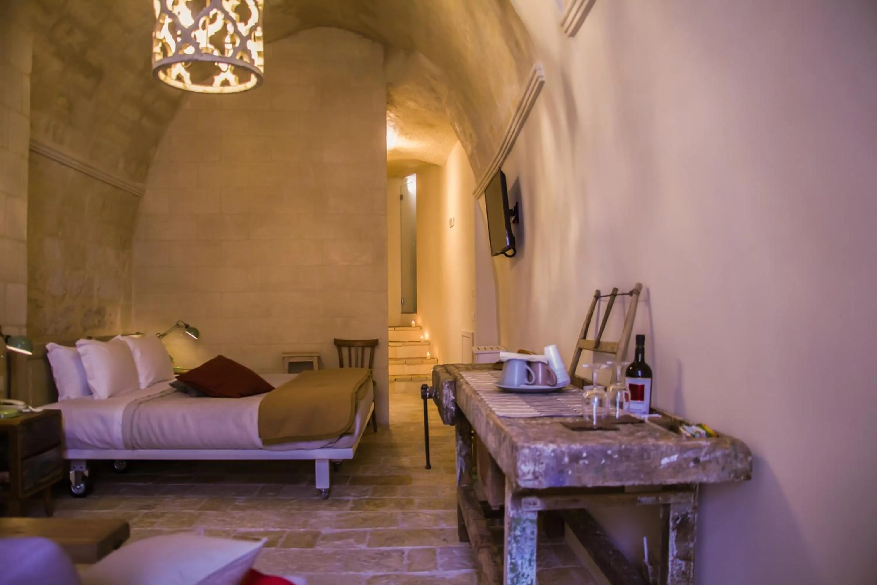 Decorative detail in Thymus Residence nei Sassi