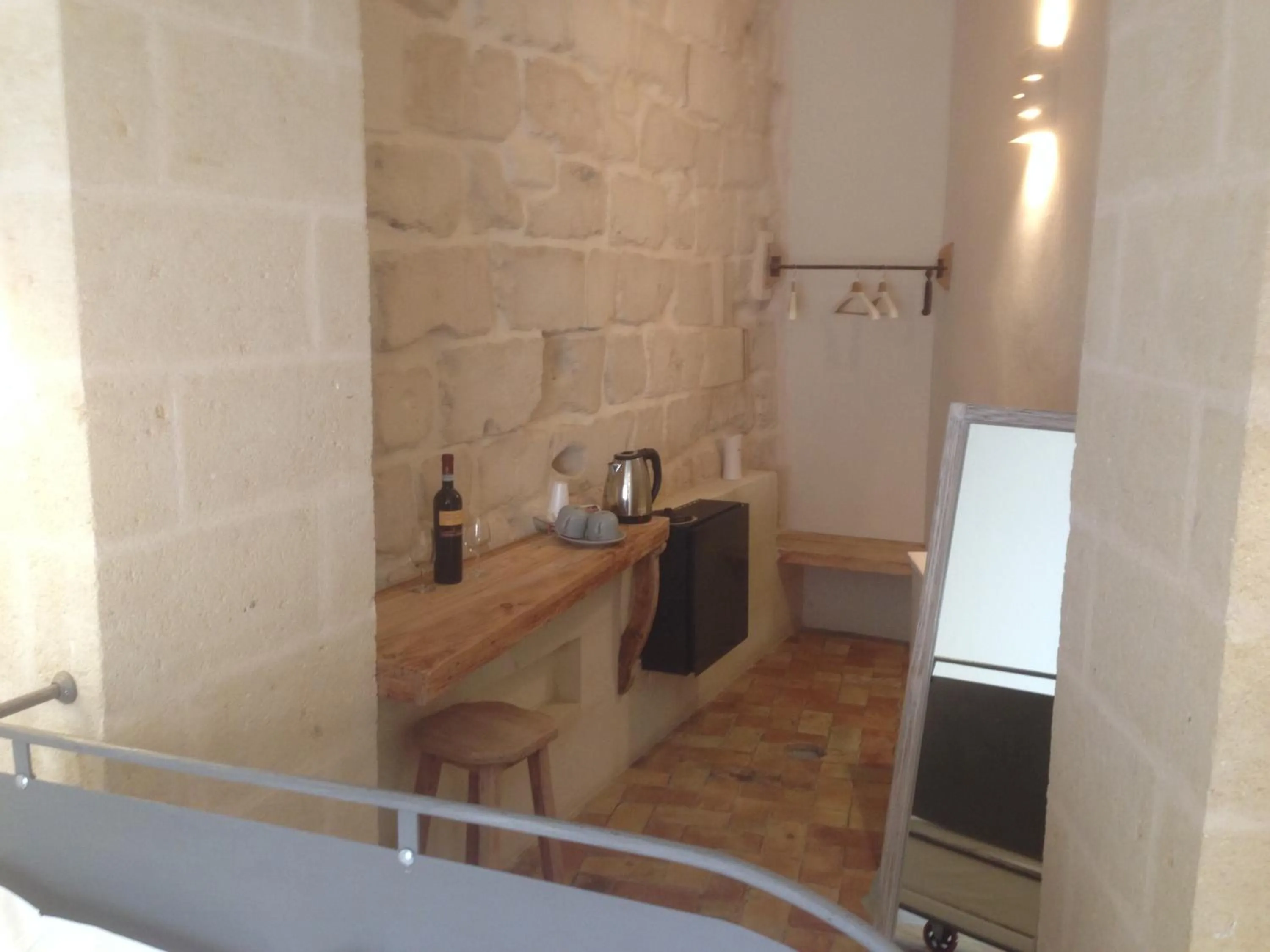 Decorative detail in Thymus Residence nei Sassi