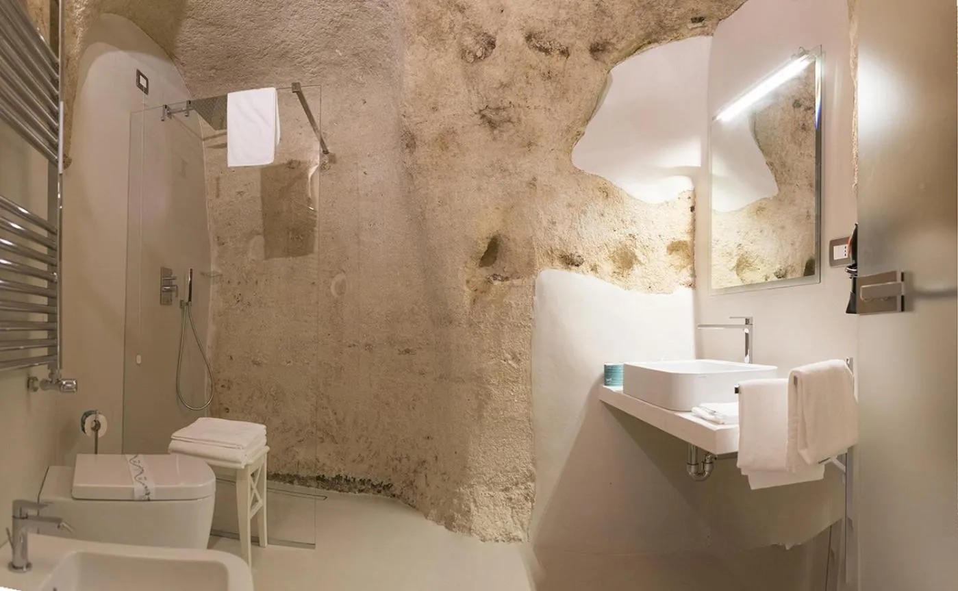 Bathroom in Thymus Residence nei Sassi