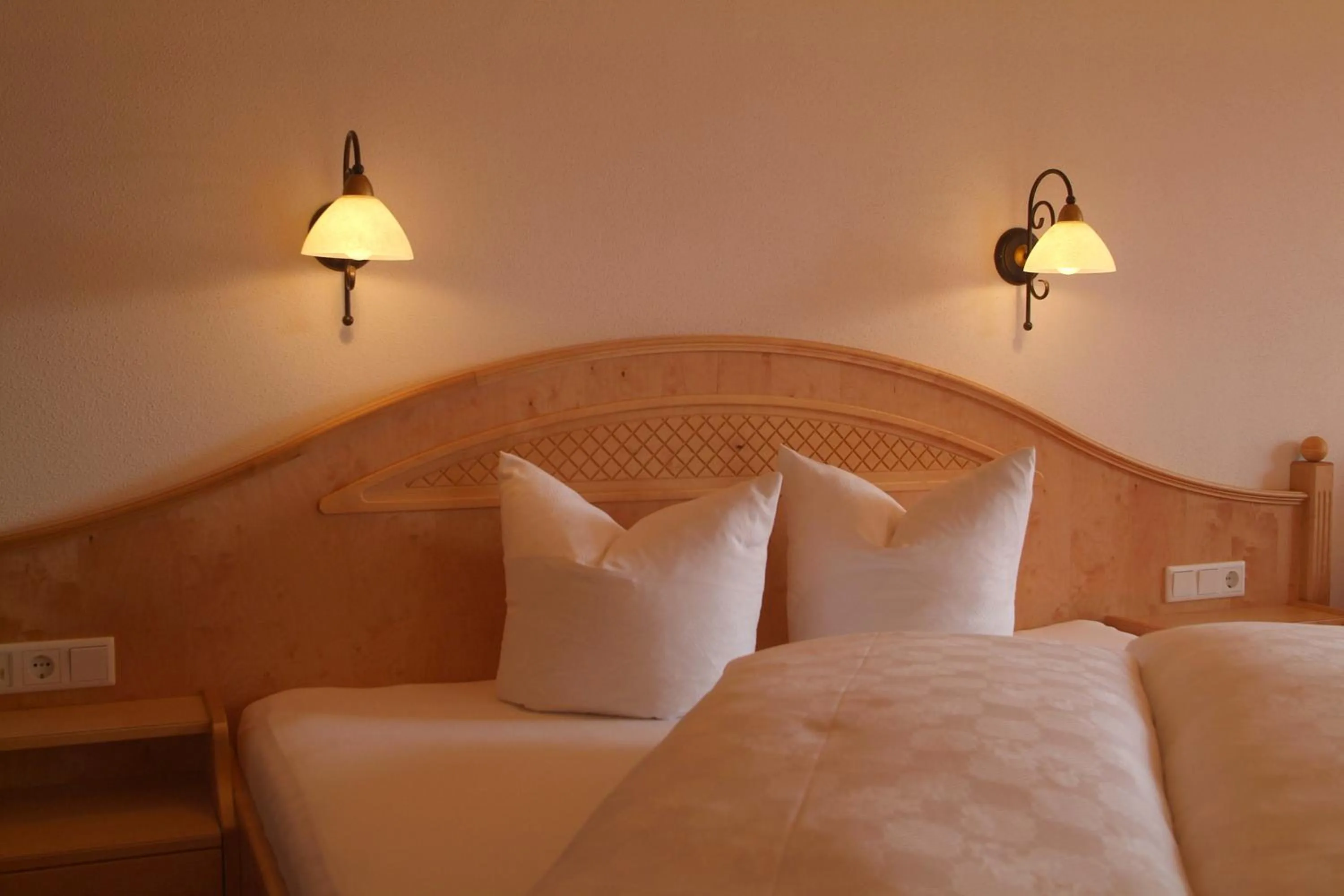 Decorative detail, Bed in Hotel-Garni Weidacherhof