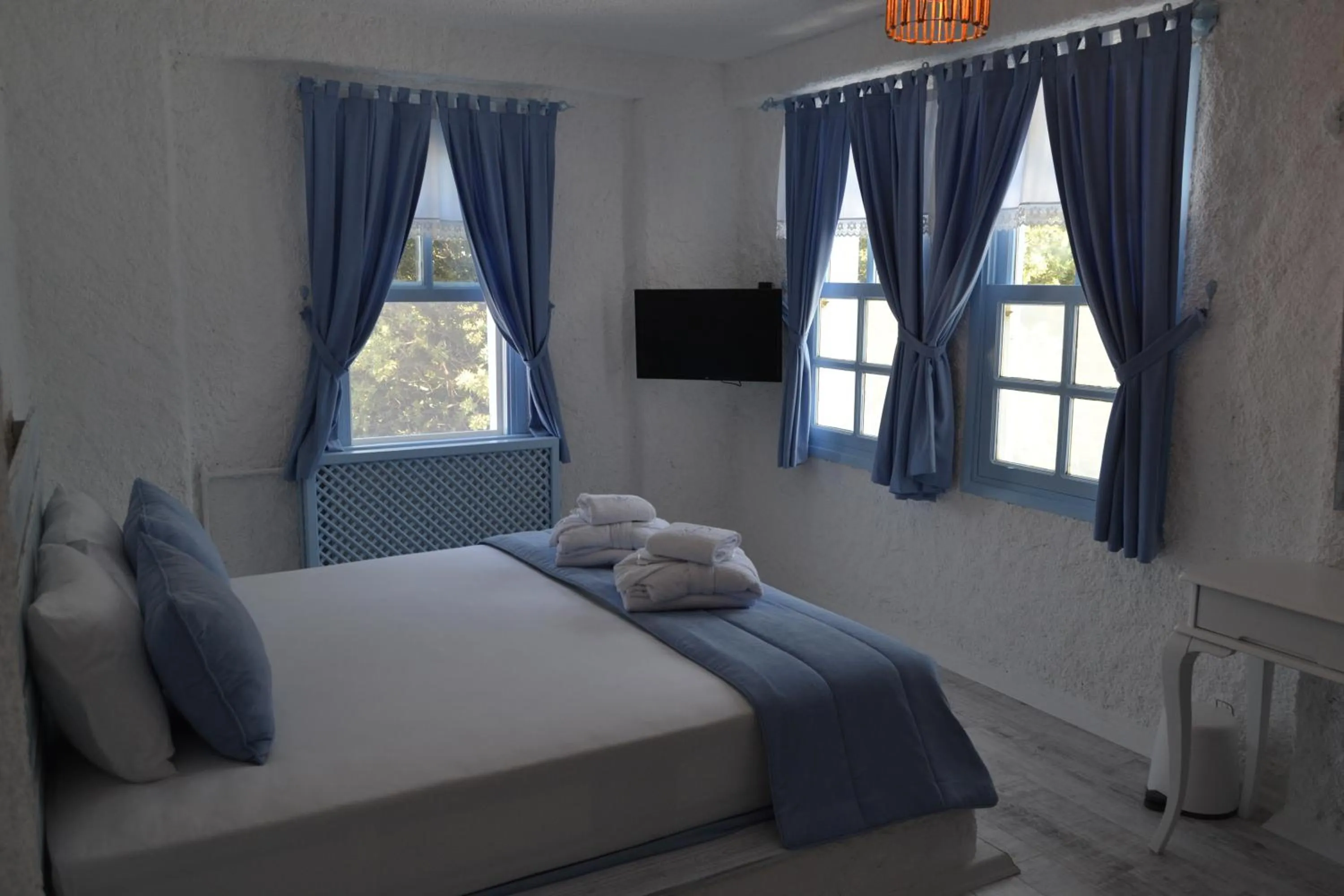 Bed in Thea Butik Hotel & Restaurant