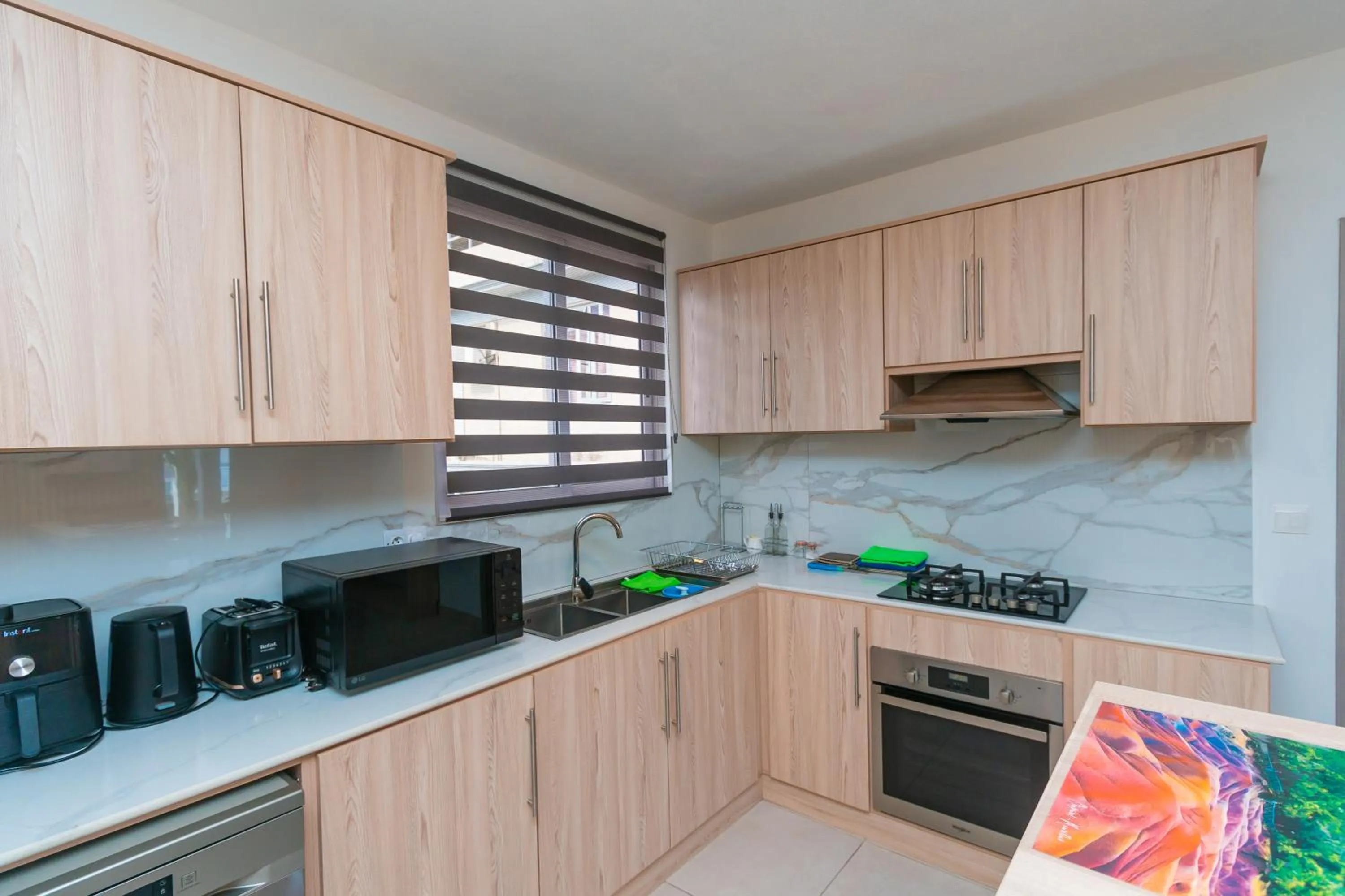 Kitchen or kitchenette in Residence Capri - Mont Choisy