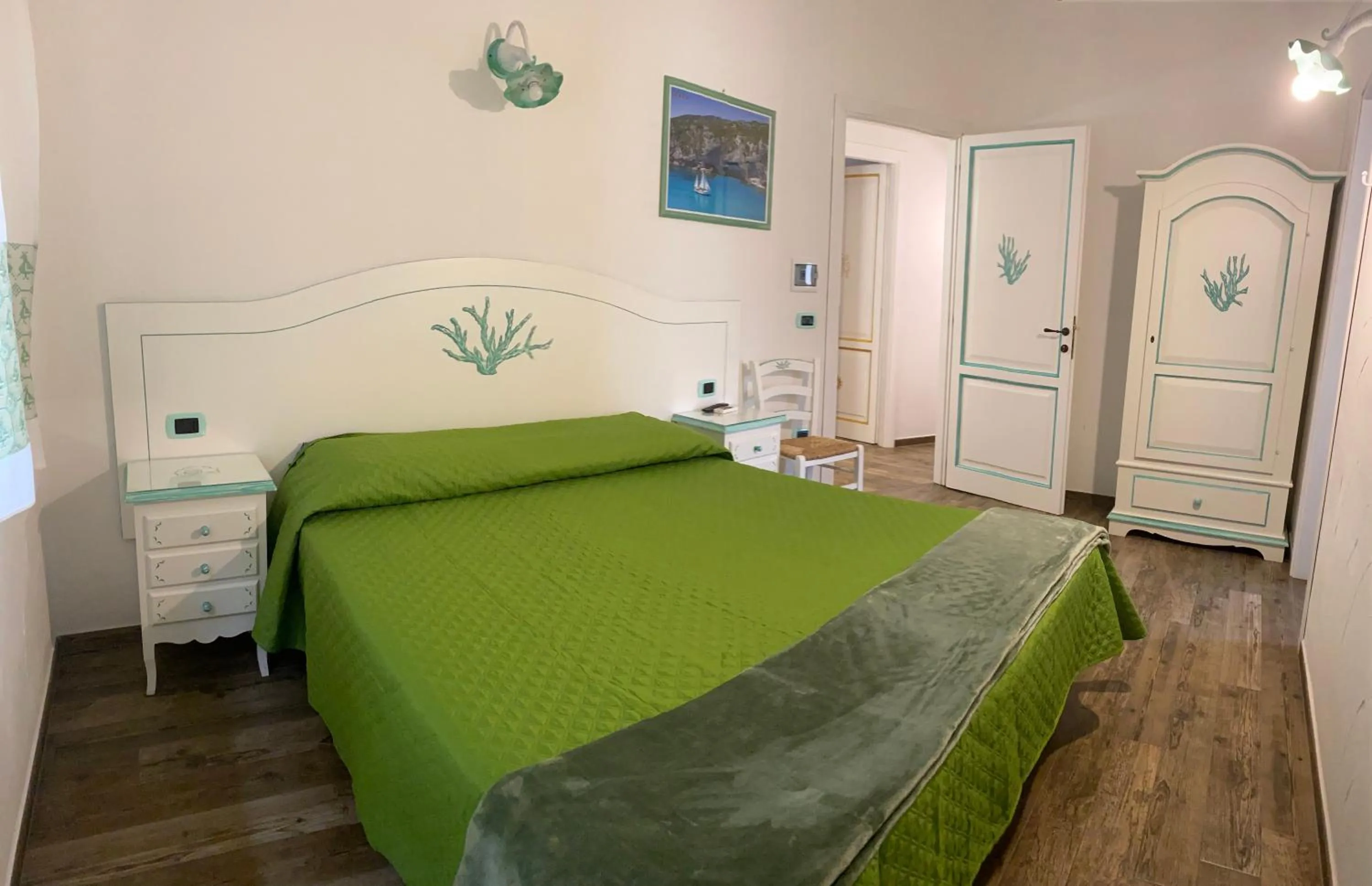 Bedroom, Bed in B&B da Miranna