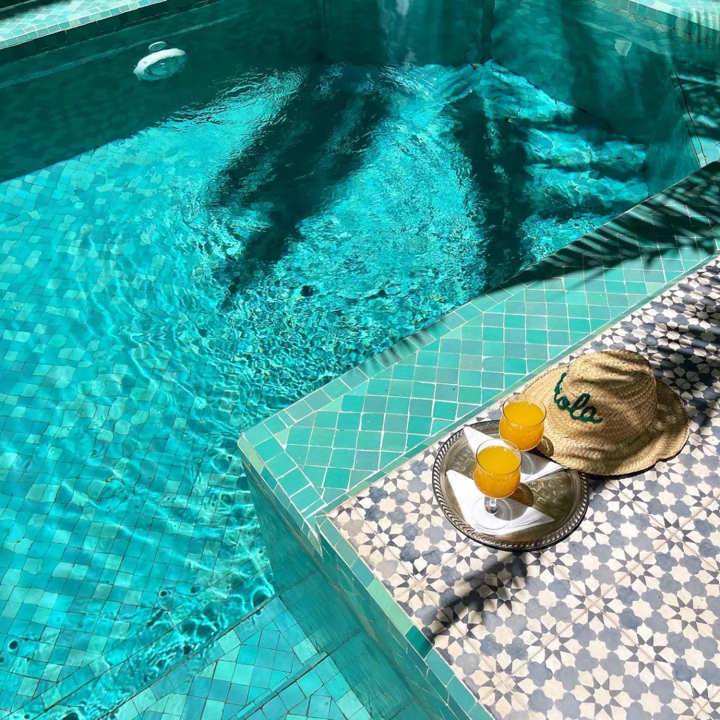 Swimming pool in Riad Fabiola Et Spa By La Siredrah
