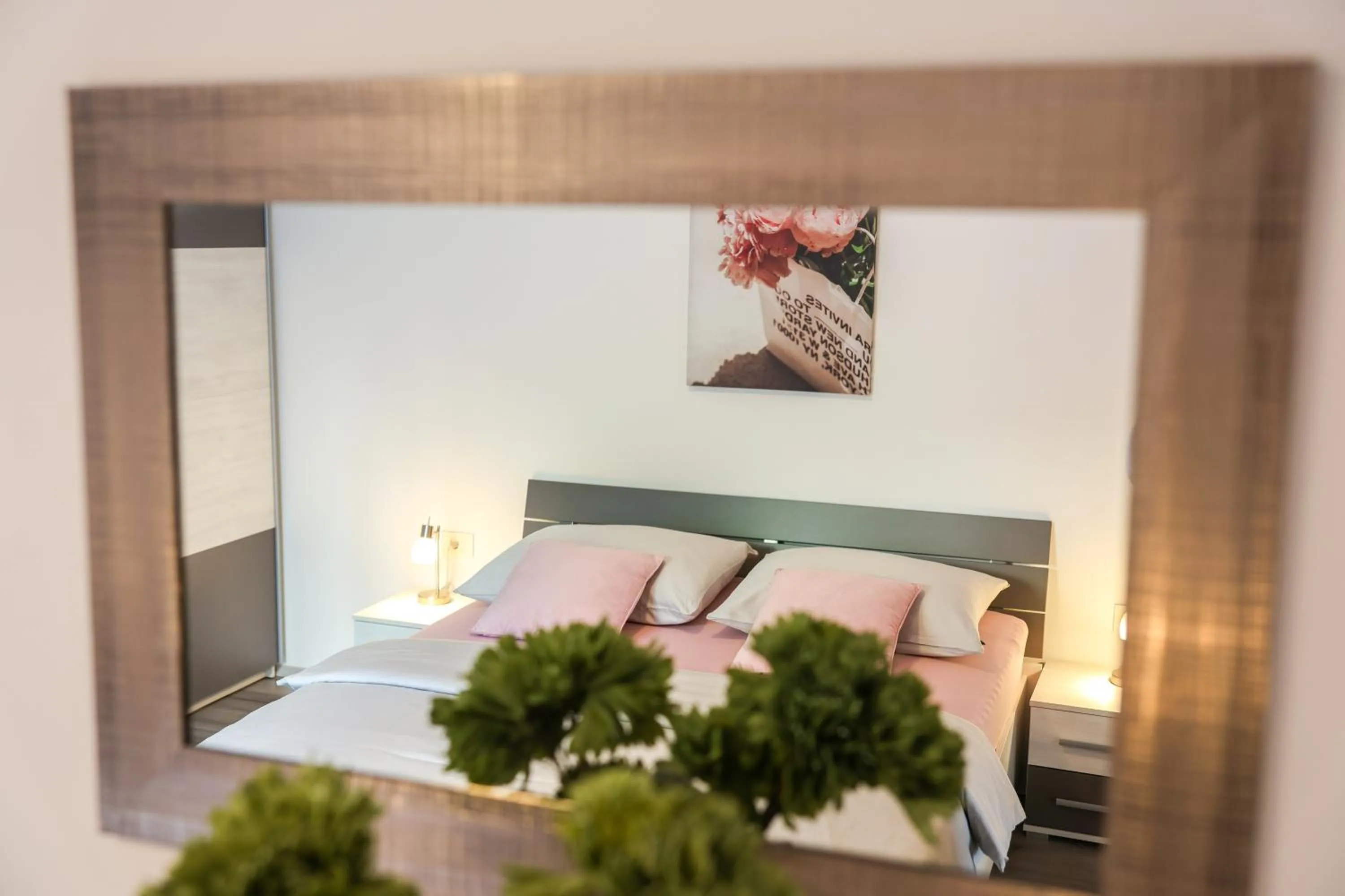 Bed in Apartment Piano