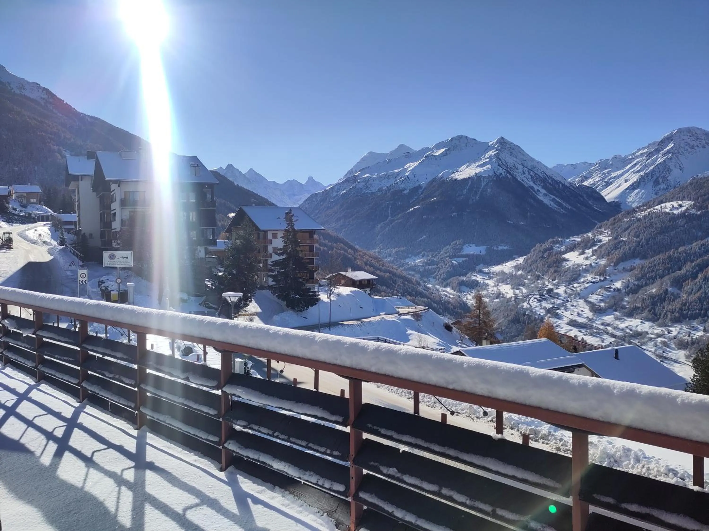 Patio in Hotel le Beausite