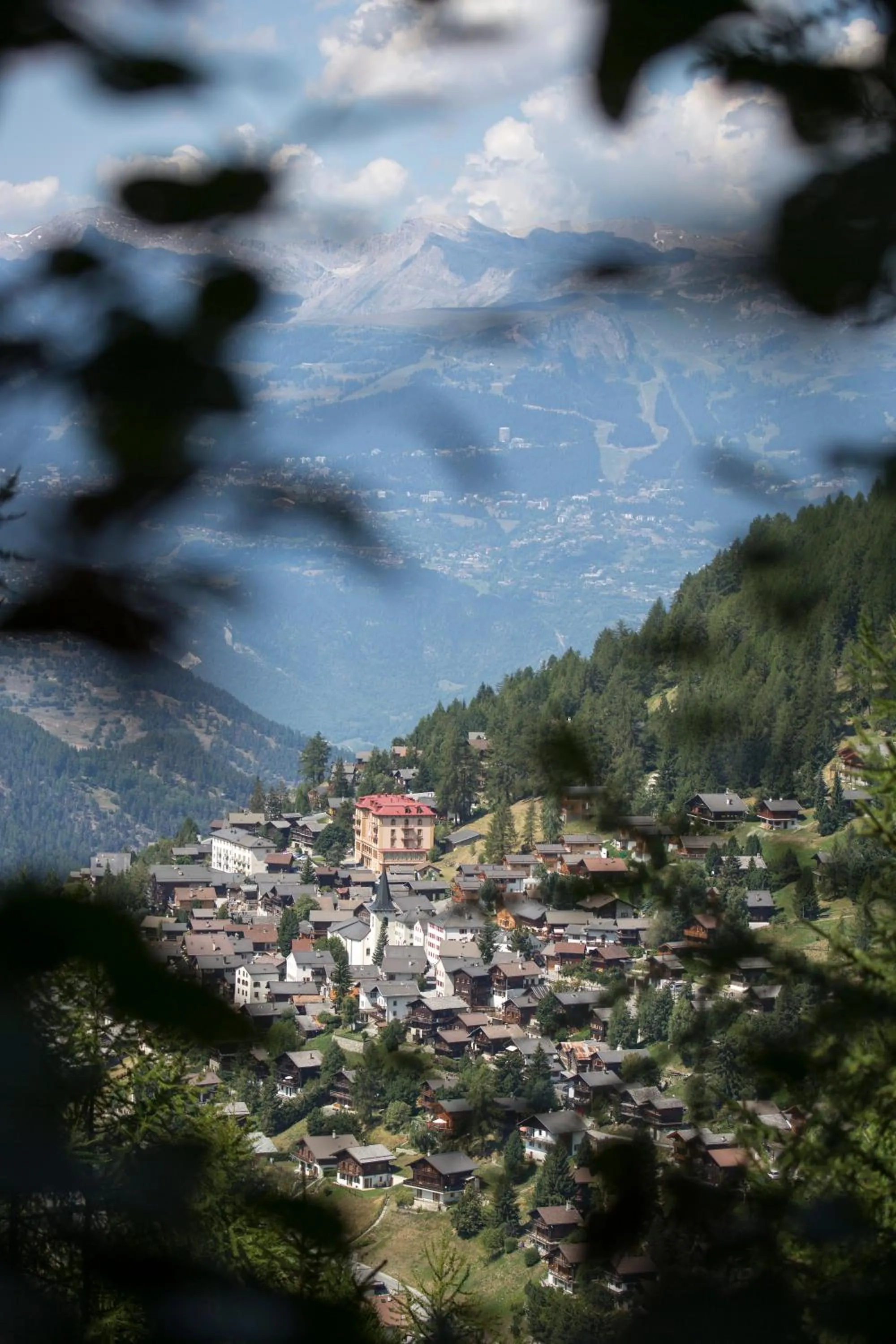 Bird's eye view in Hotel le Beausite