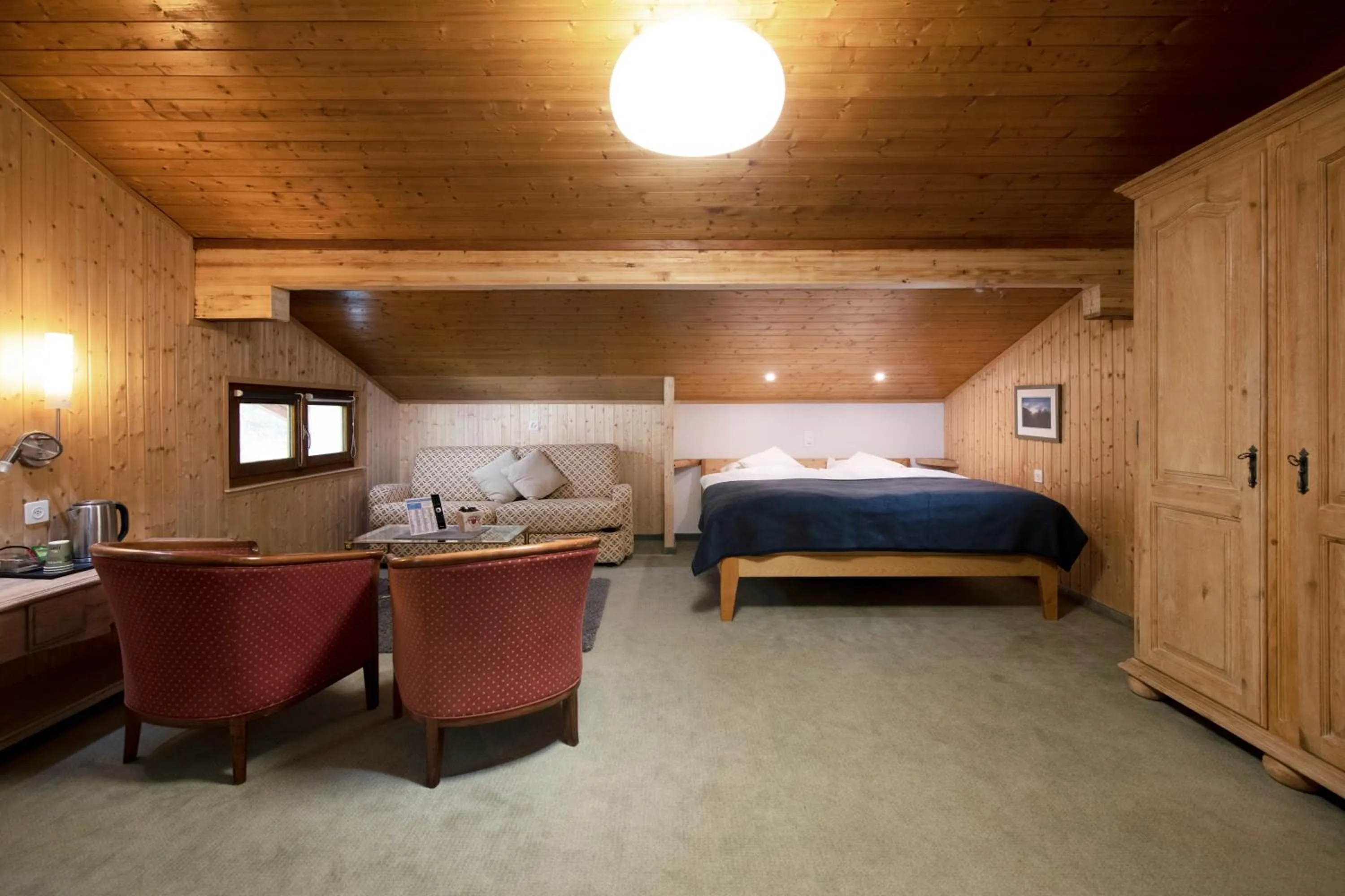 Bed in Hotel le Beausite