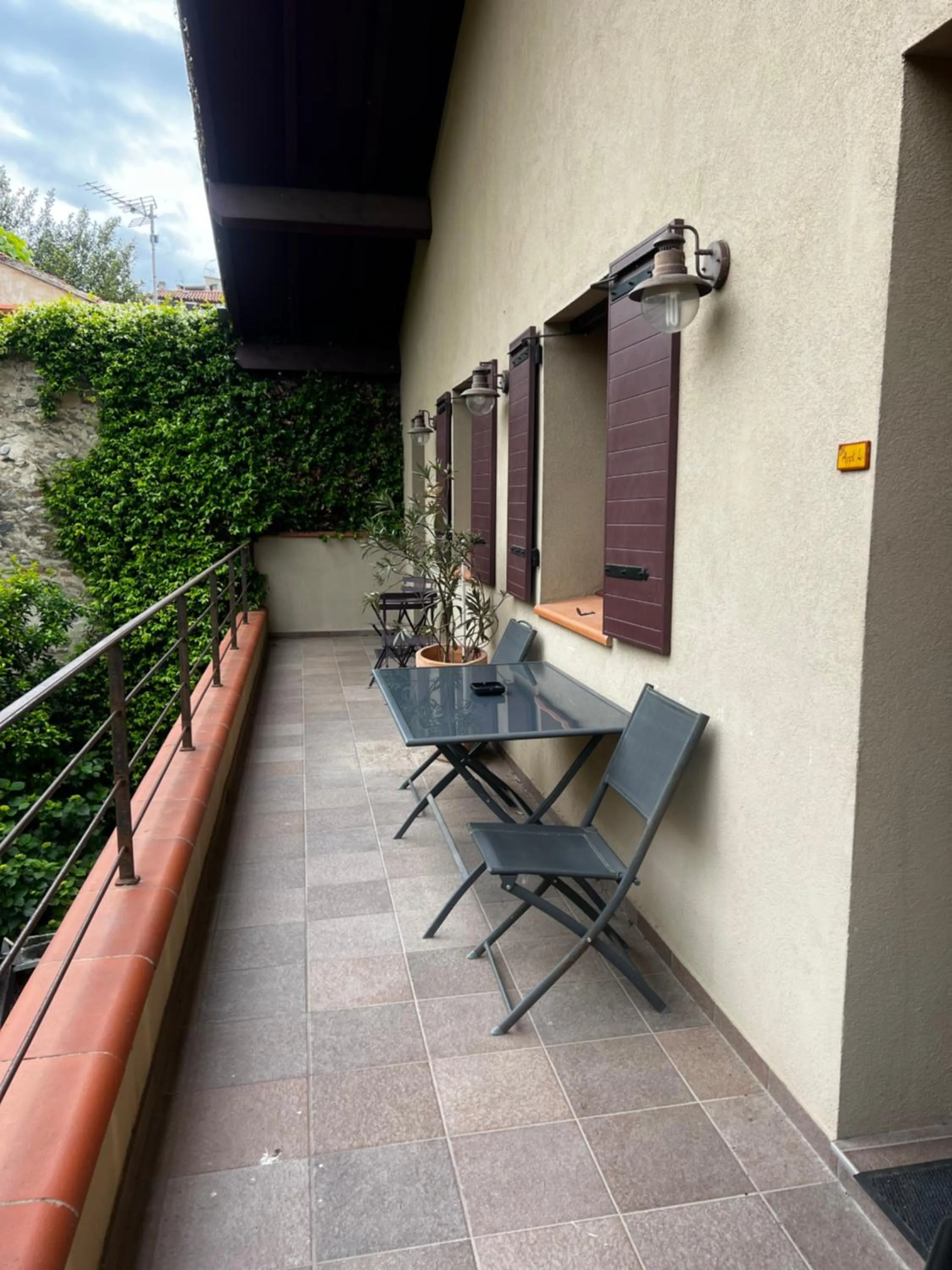 Patio in Domaine De La Tannerie chambres d'hôtes et appartements