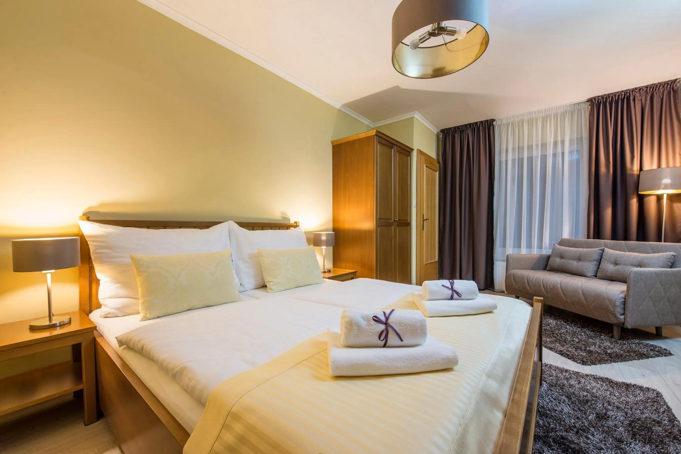 Photo of the whole room, Bed in Wellness Penzión Vila Mery