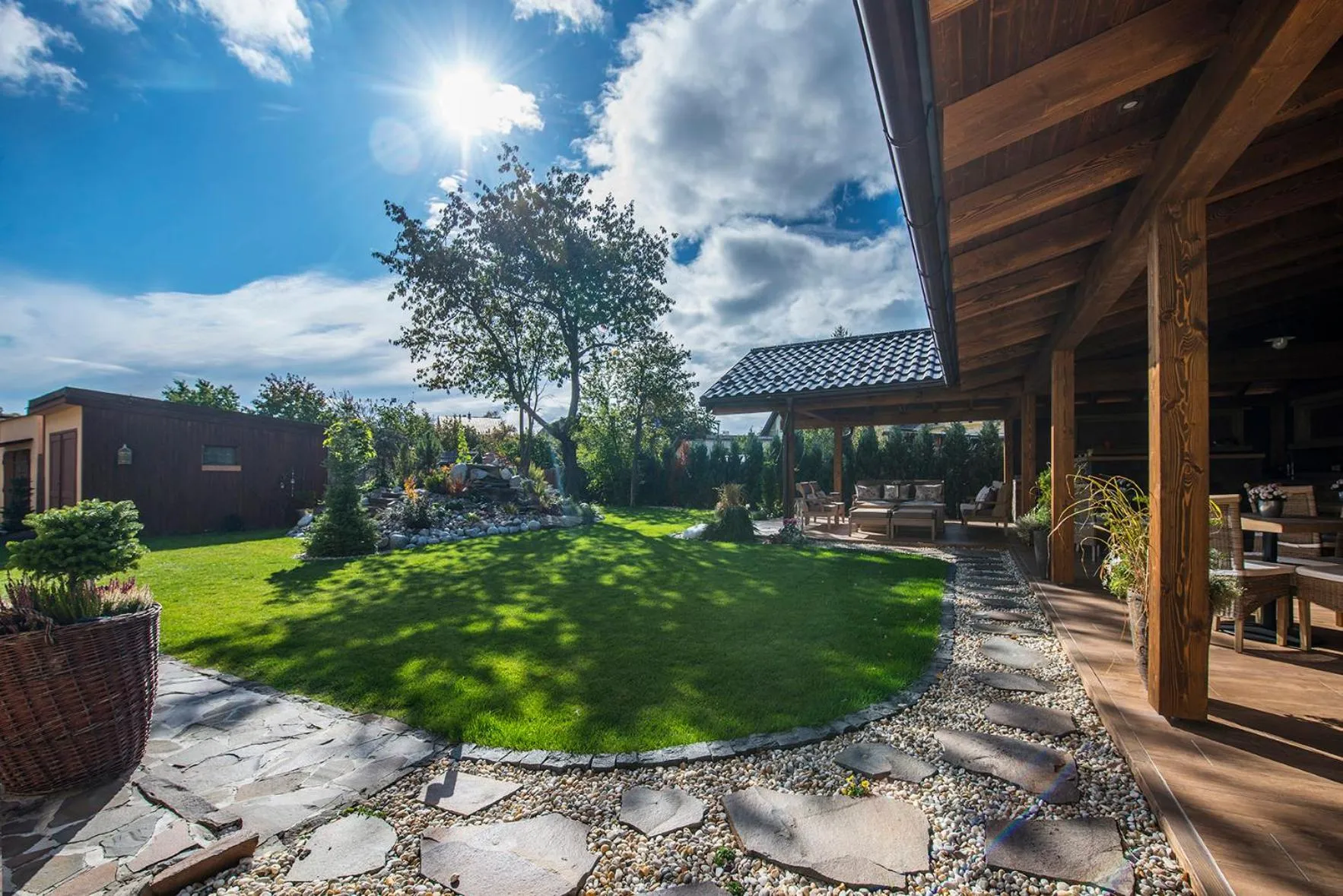 Garden in Wellness Penzión Vila Mery