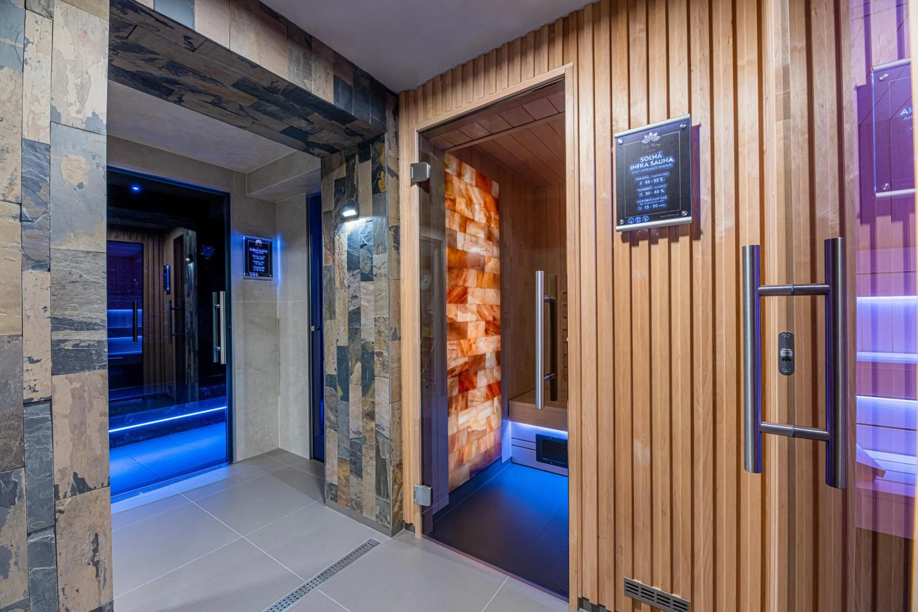 Sauna in Wellness Penzión Vila Mery